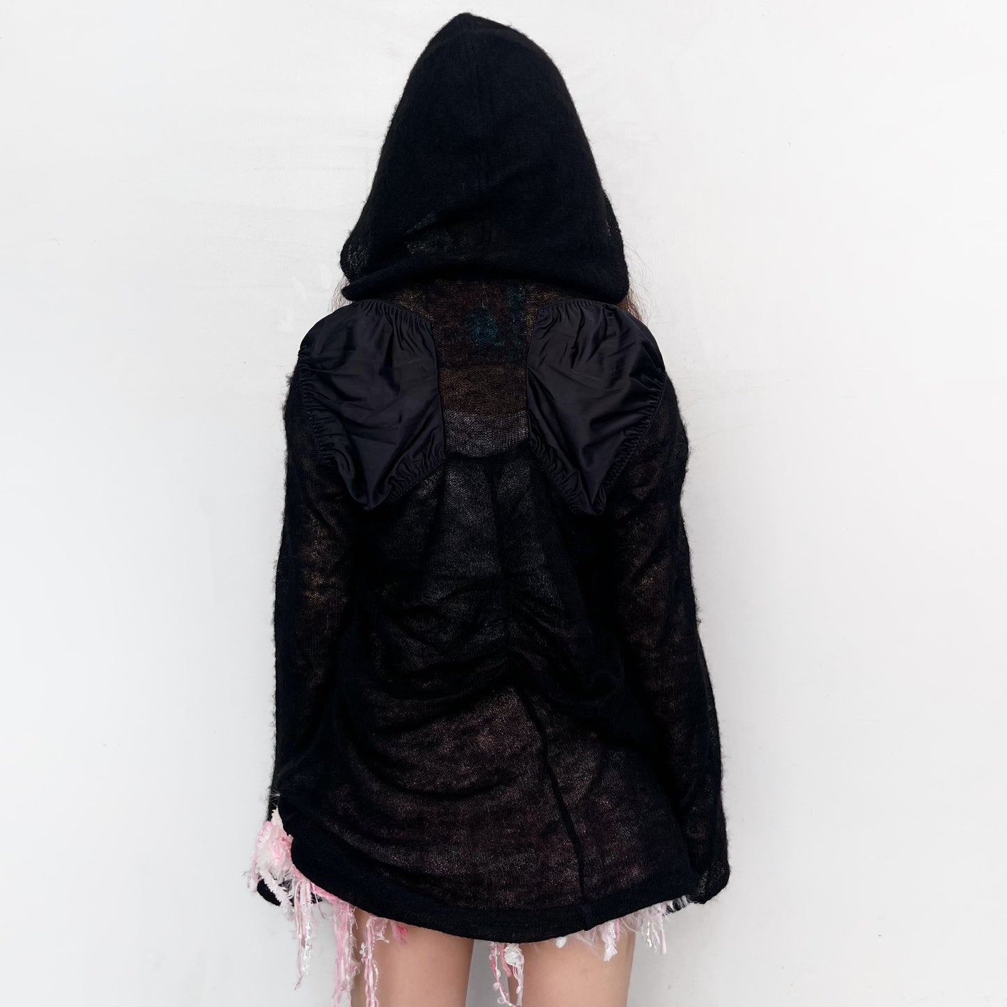 KNICKERS KNIT / BLACK / ランジェリーニットドレス
