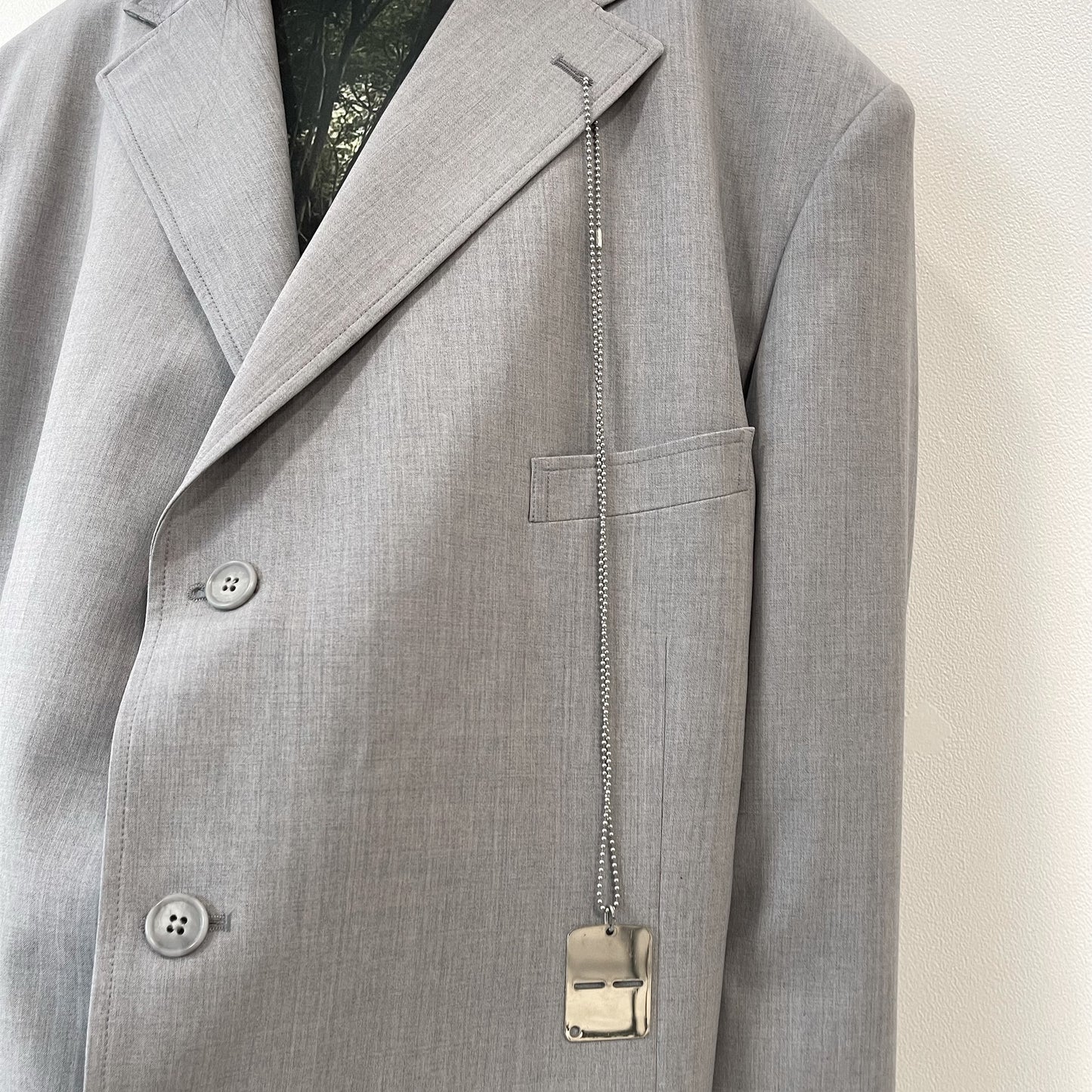 BYRNE JK / GRAY / テーラードジャケット