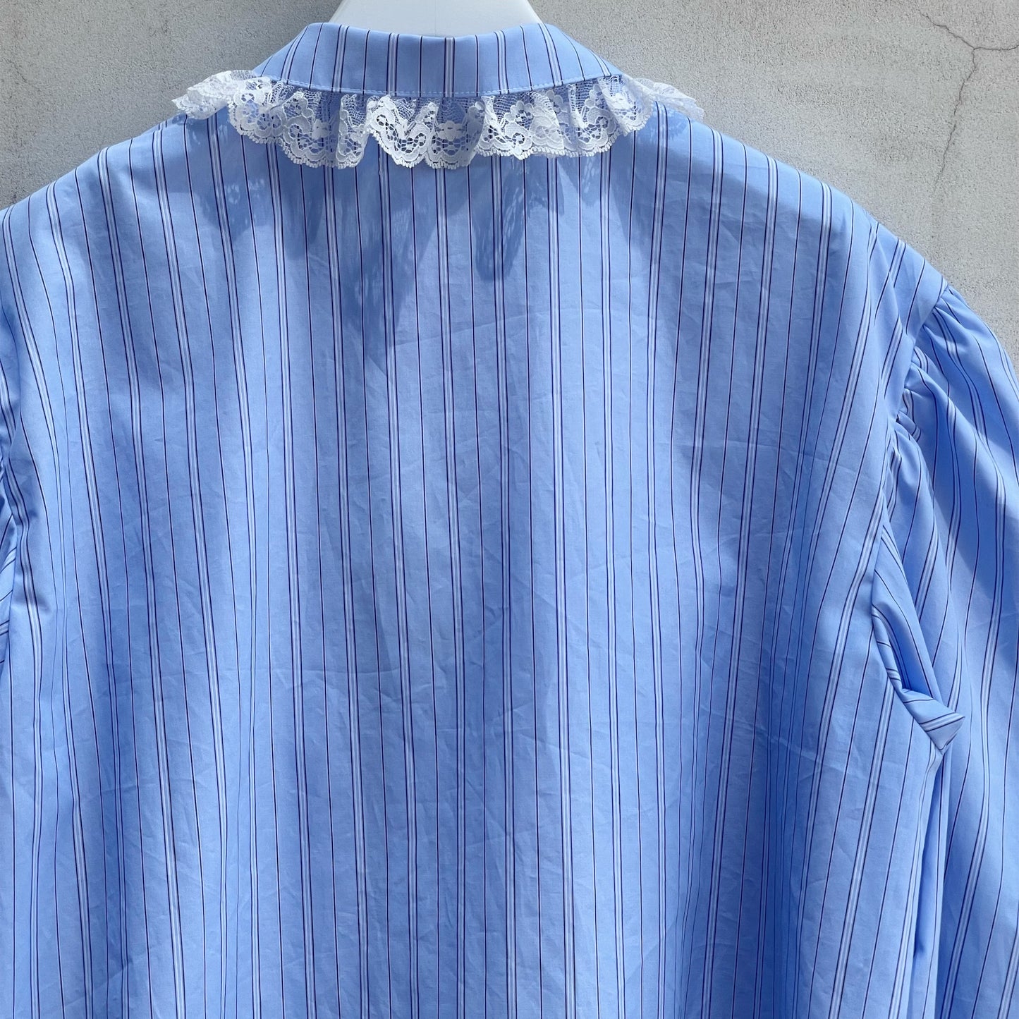 Frill nightshirt / Blue / フリルナイトシャツ