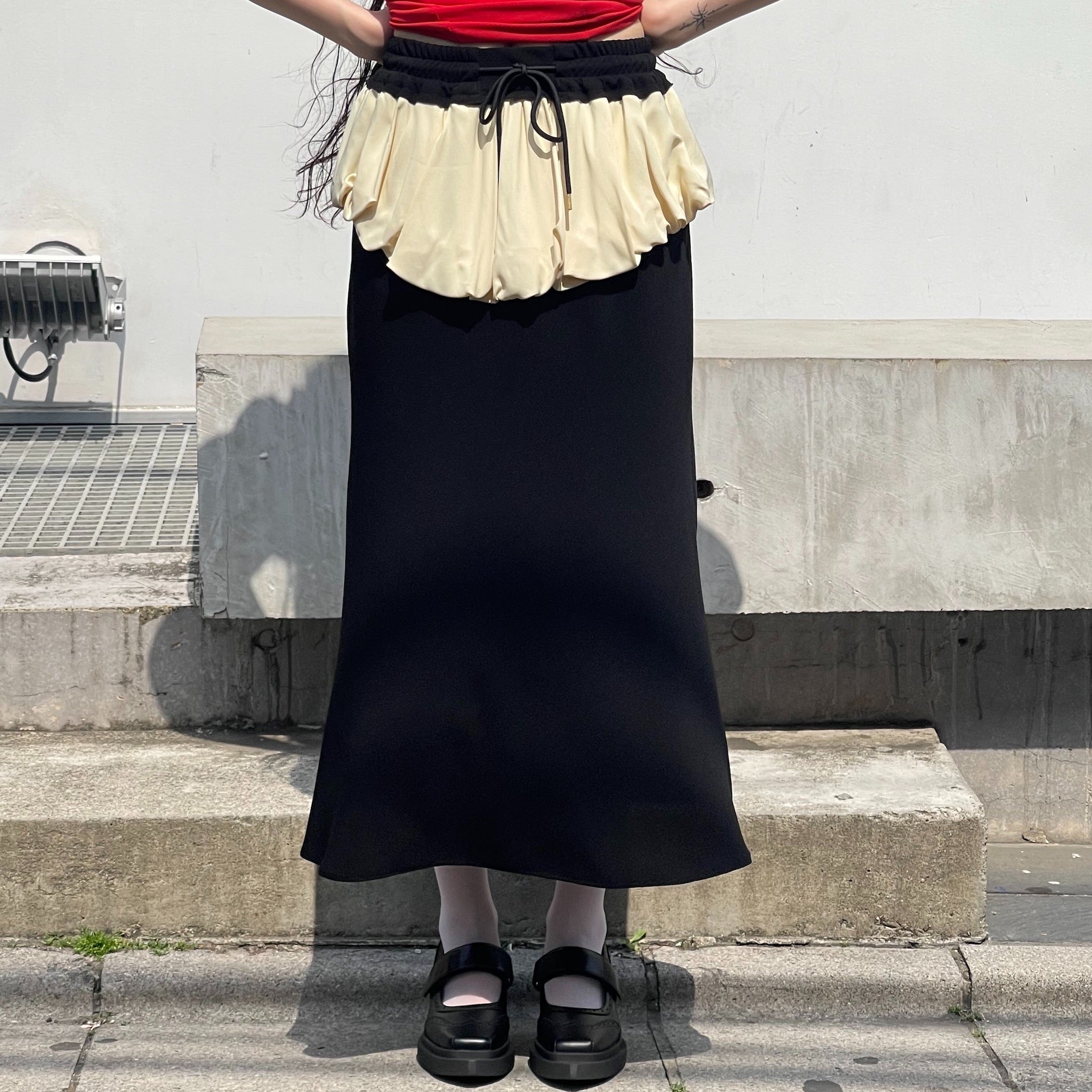 tutu long skirt | シープ / SHEEP | AKIKOAOKI tutu long skirt | シープ / SHEEP | AKIKOAOKI