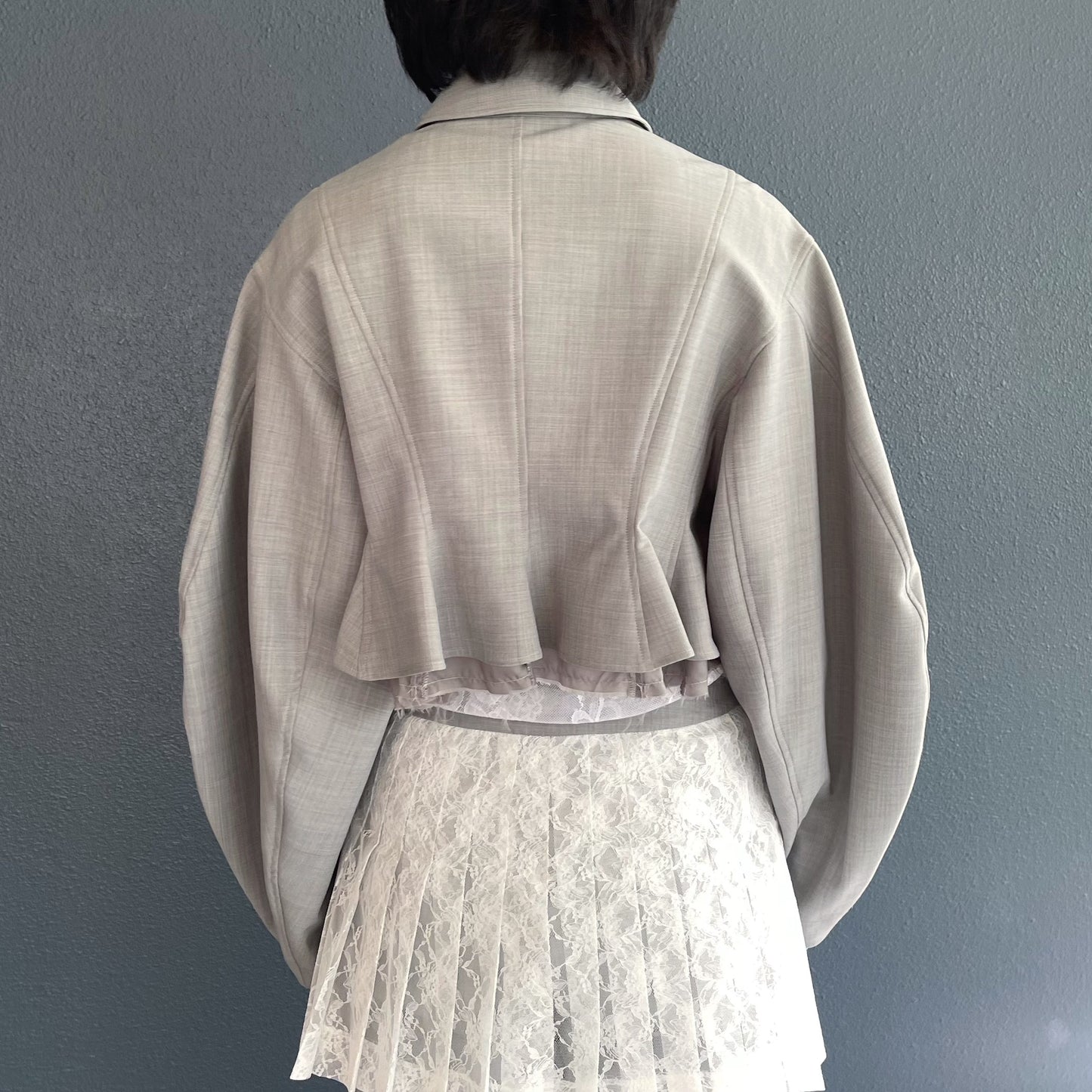 Pio Jacket / Gray / ショートコート