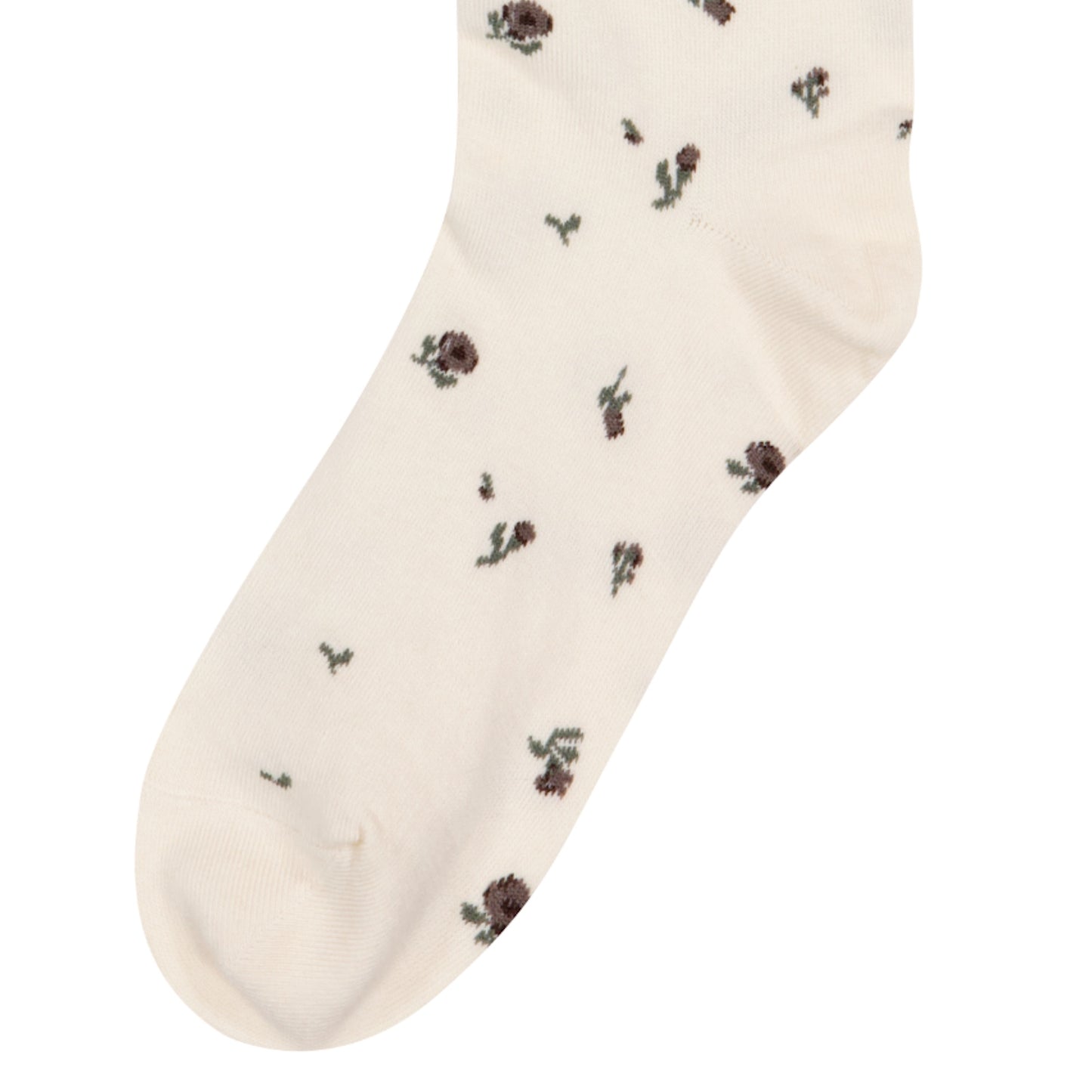 RUSTIC FLOWER STOCKING / IVORY / ラスティックフラワーストッキング
