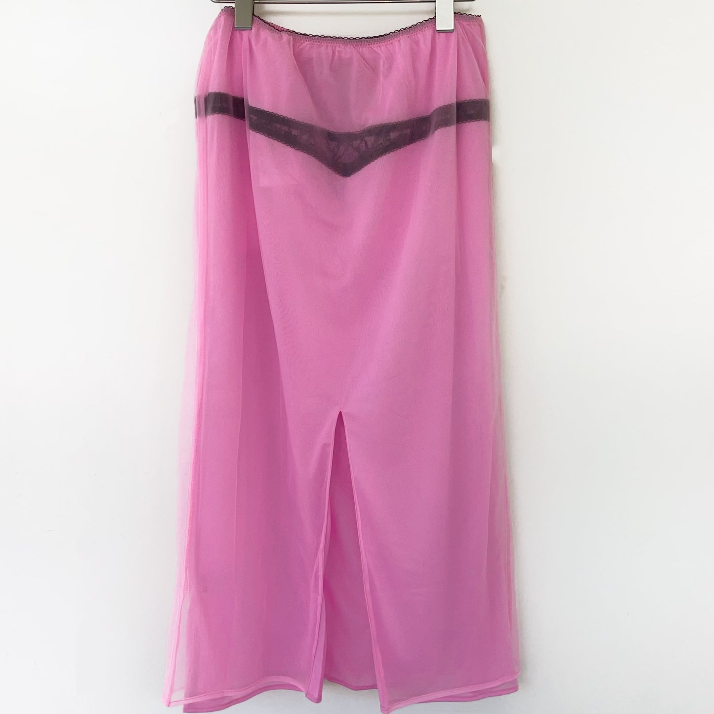 XRAY LONG SKIRT / PINK / シアースカート