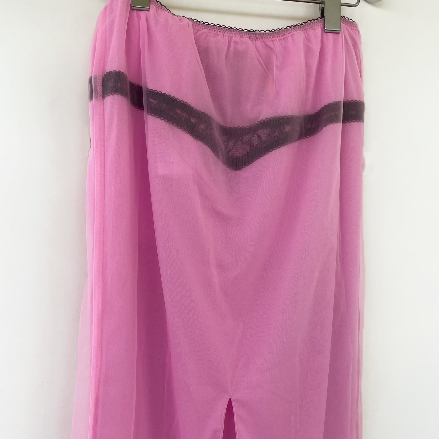 XRAY LONG SKIRT / PINK / シアースカート