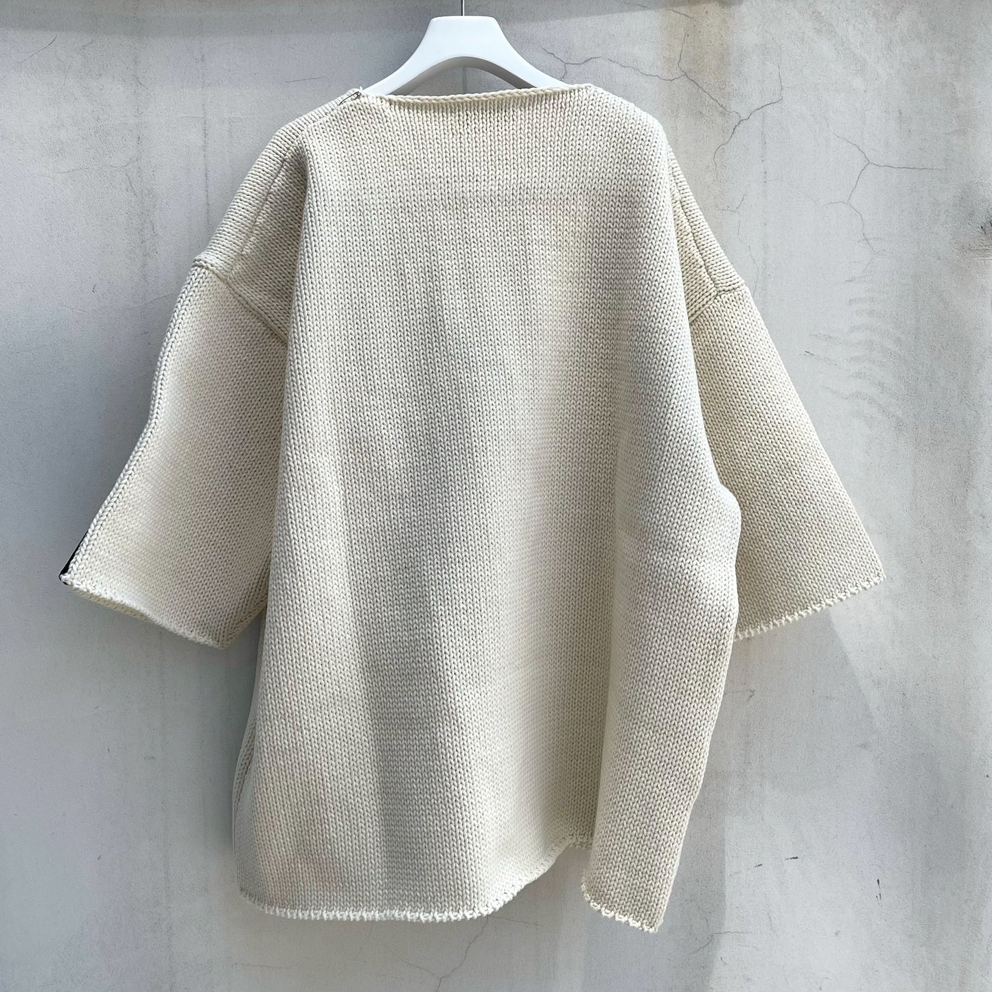 SEDITIONARIES PULLOVER KNIT / WHITE / プルオーバーニット【A STORE ROBOTコラボレーション】