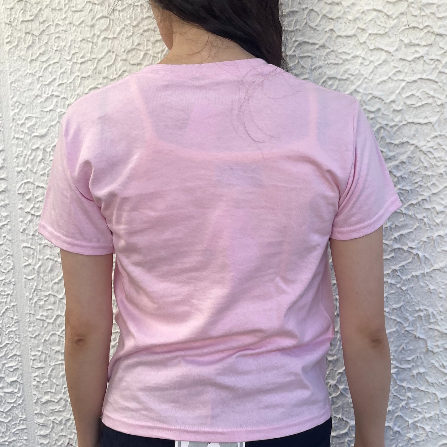 Pink ladybug tee S / エアブラシTシャツ
