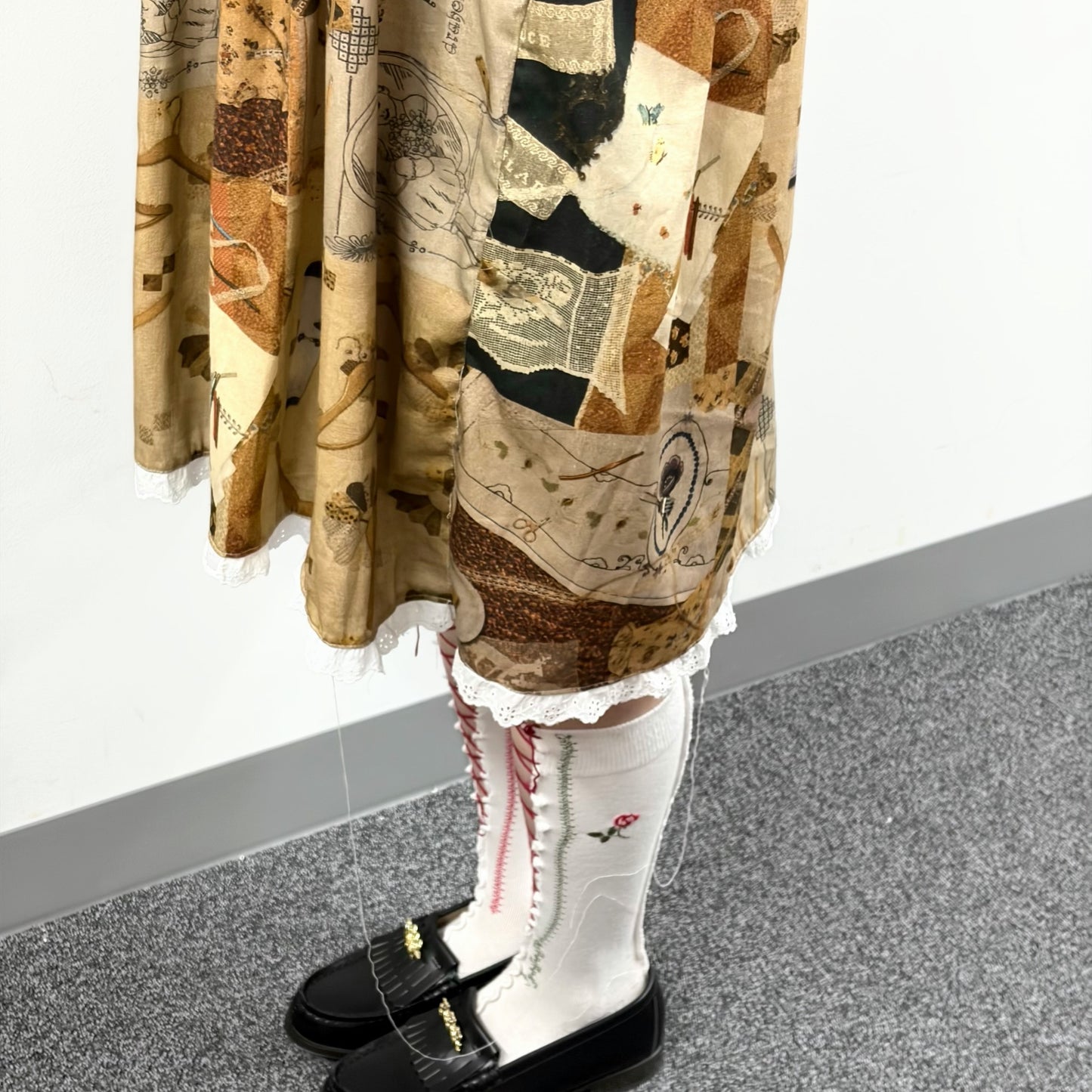 Memory Dress / Brown / ノースリーブドレス