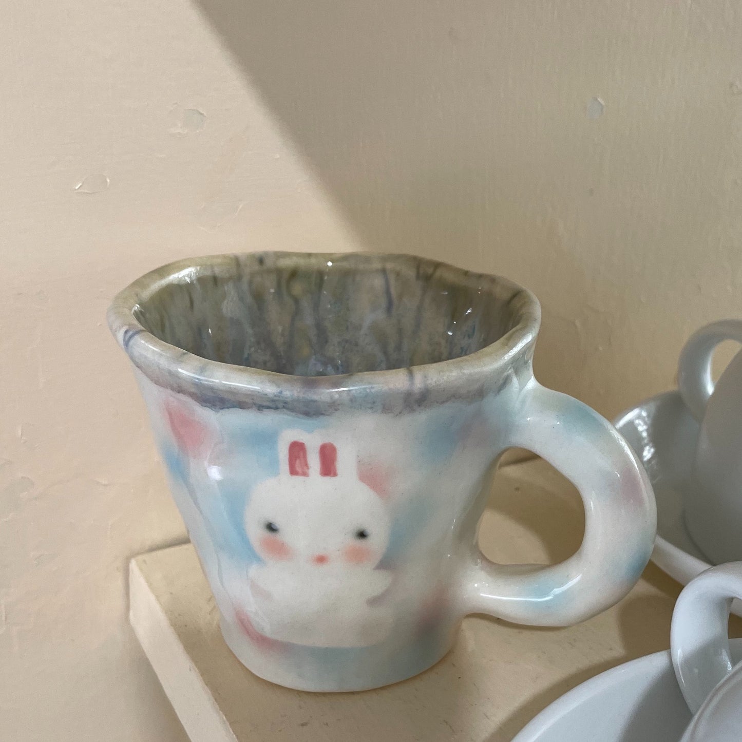 Mica mug / うさぎのマグカップ