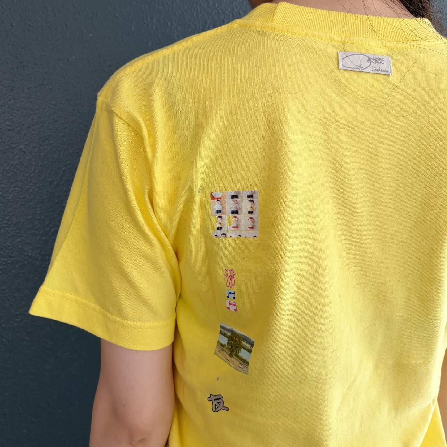 We are 友 T-shirt / Yellow / プリントTシャツ