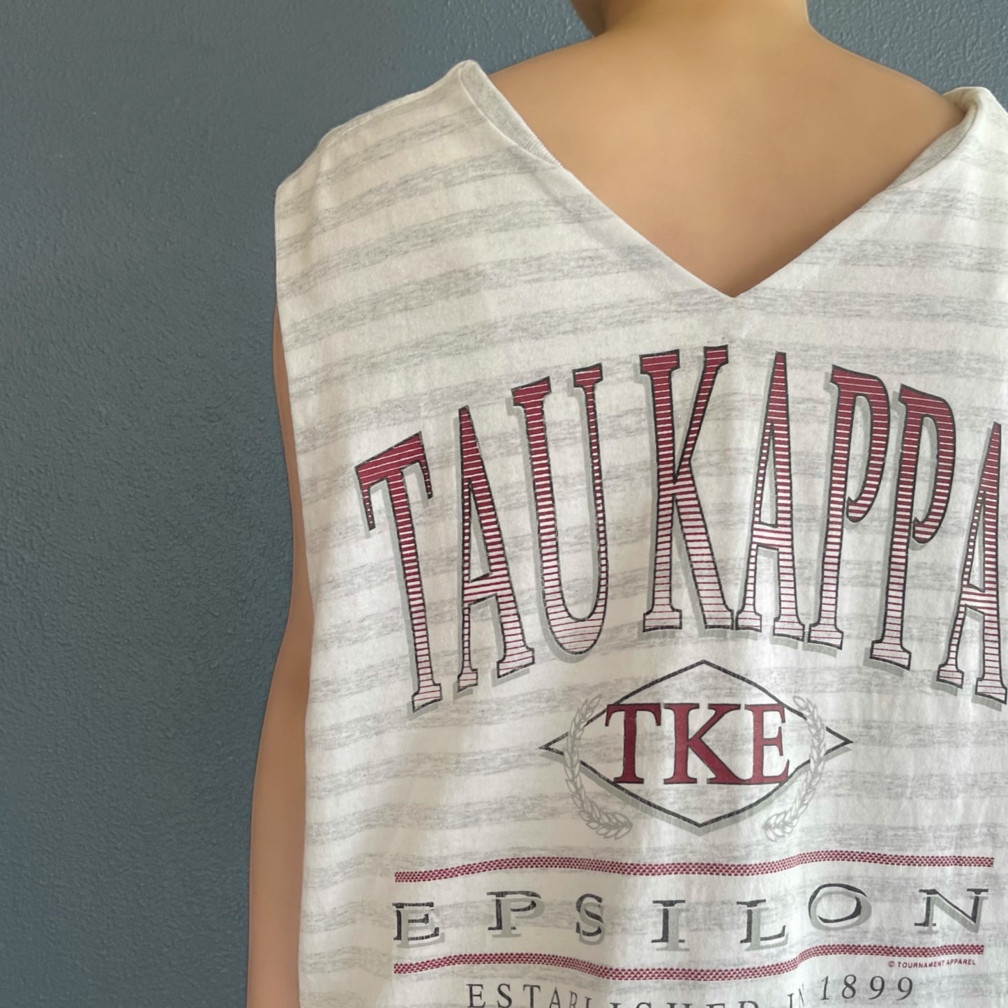 V NECK SLEEVELESS T / JOY / 2WAYグラフィックTシャツ