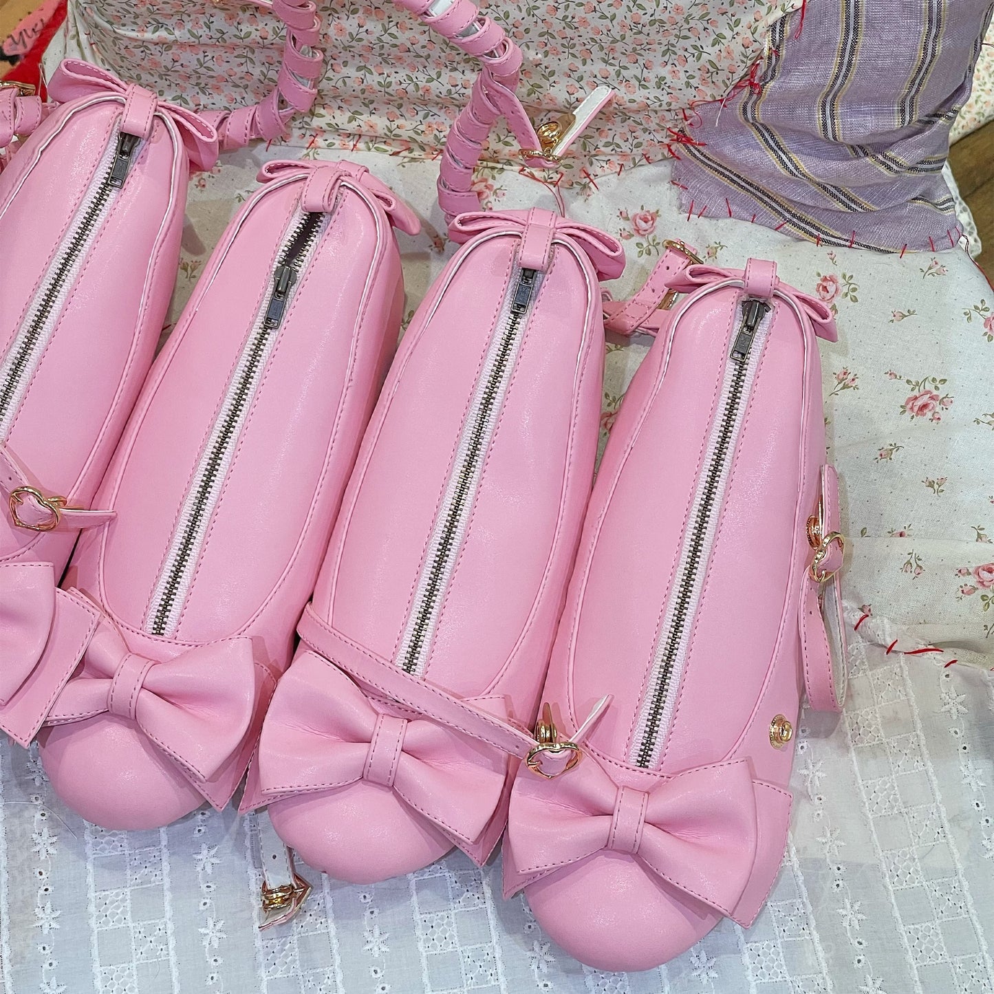 TEA PARTY BAG / PINK / ティーパーティーバッグ