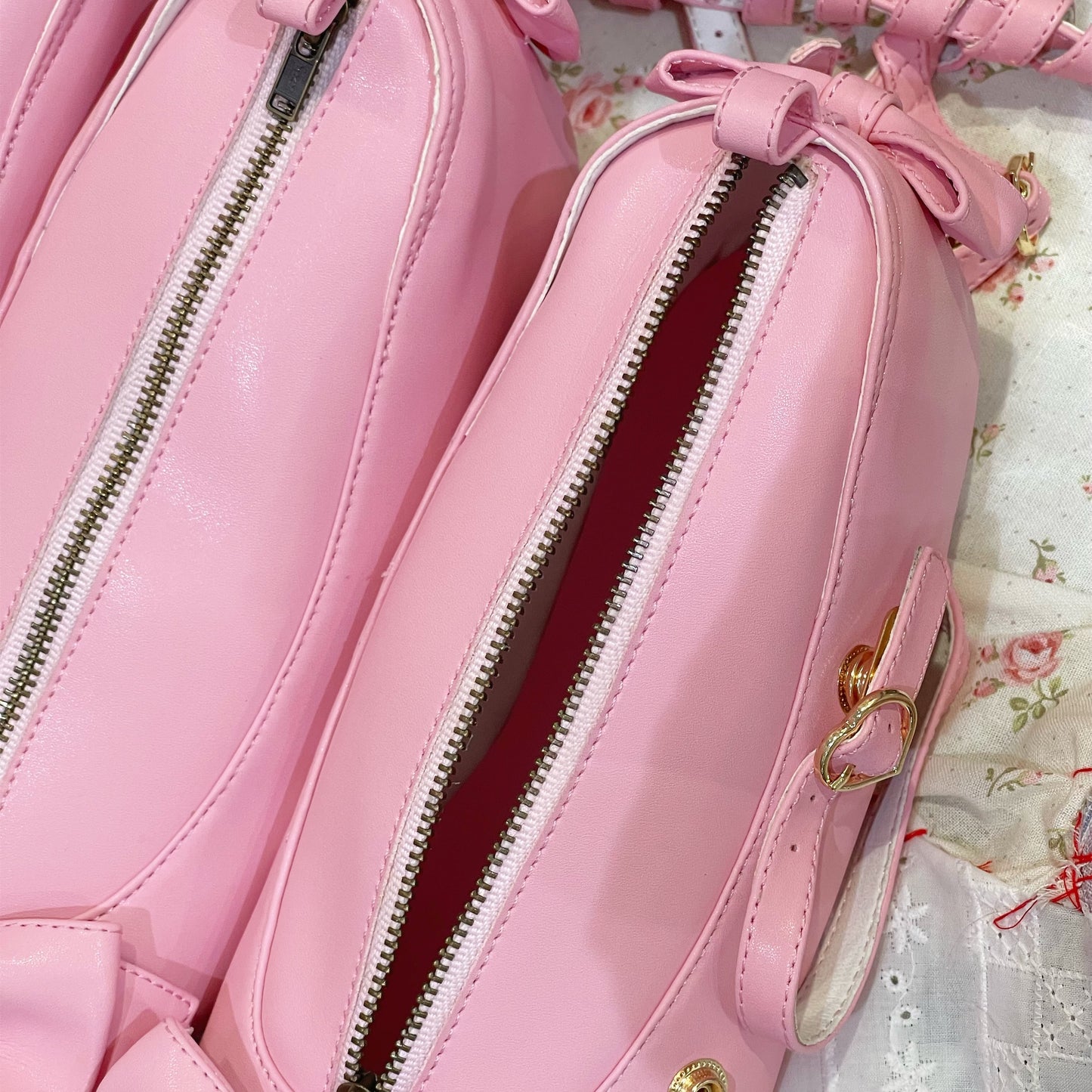 TEA PARTY BAG / PINK / ティーパーティーバッグ