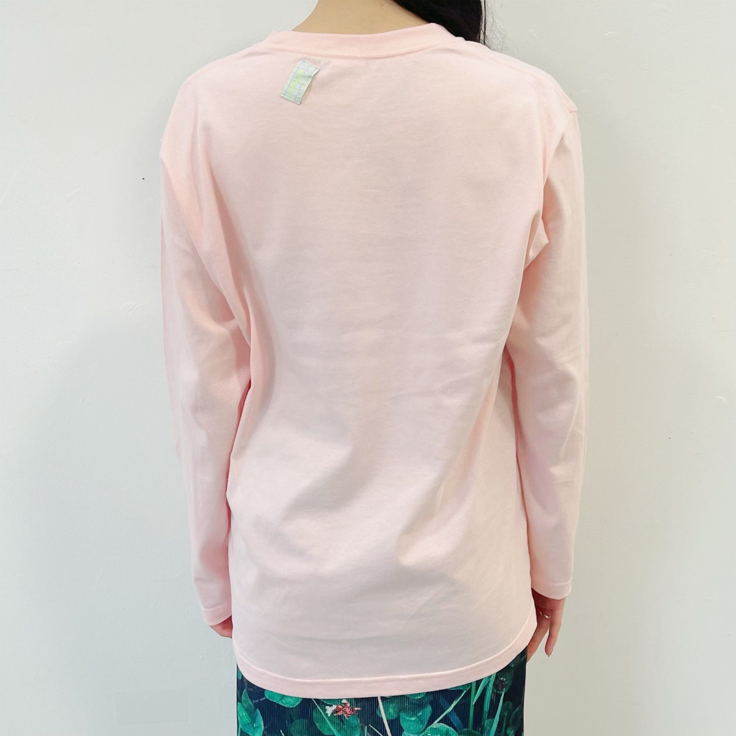 【SHEEP SOUVENIR】various kinds of sheep long T-shirt / pink / ロングスリーブTシャツ