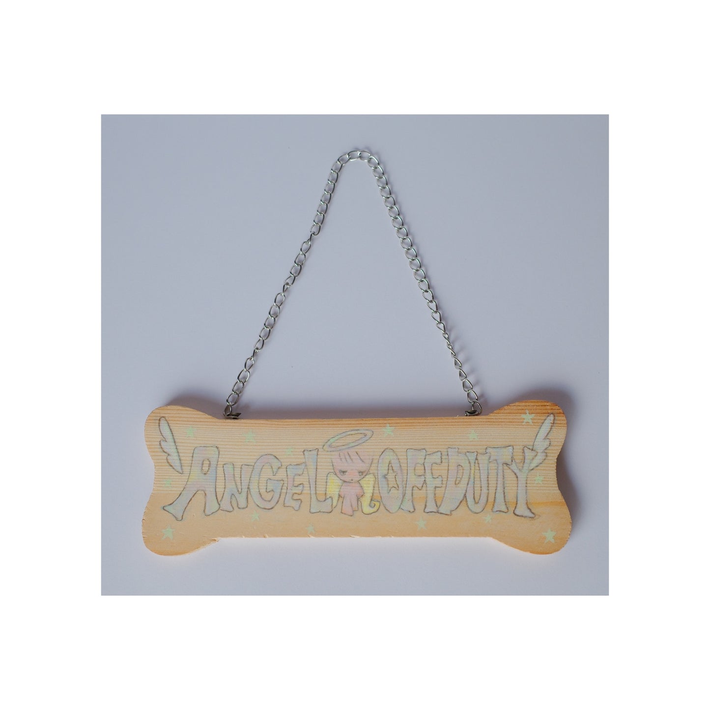 【xue】original drawing hanging sign / Angel Off Duty B