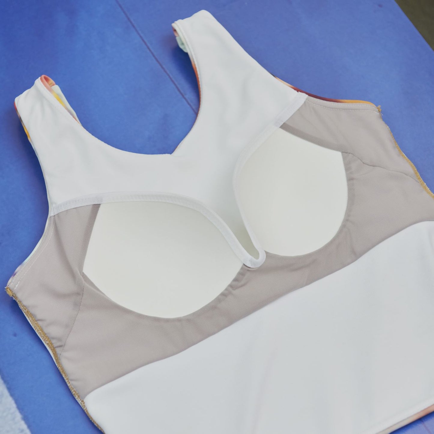 PADDED TANK TOP / ORANGE  / グラフィックタンクトップ