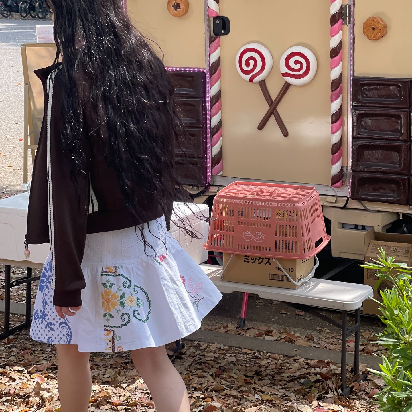 【SHEEP別注】TABLE CLOTH GATHERED SKIRT / テーブルクロスギャザースカート