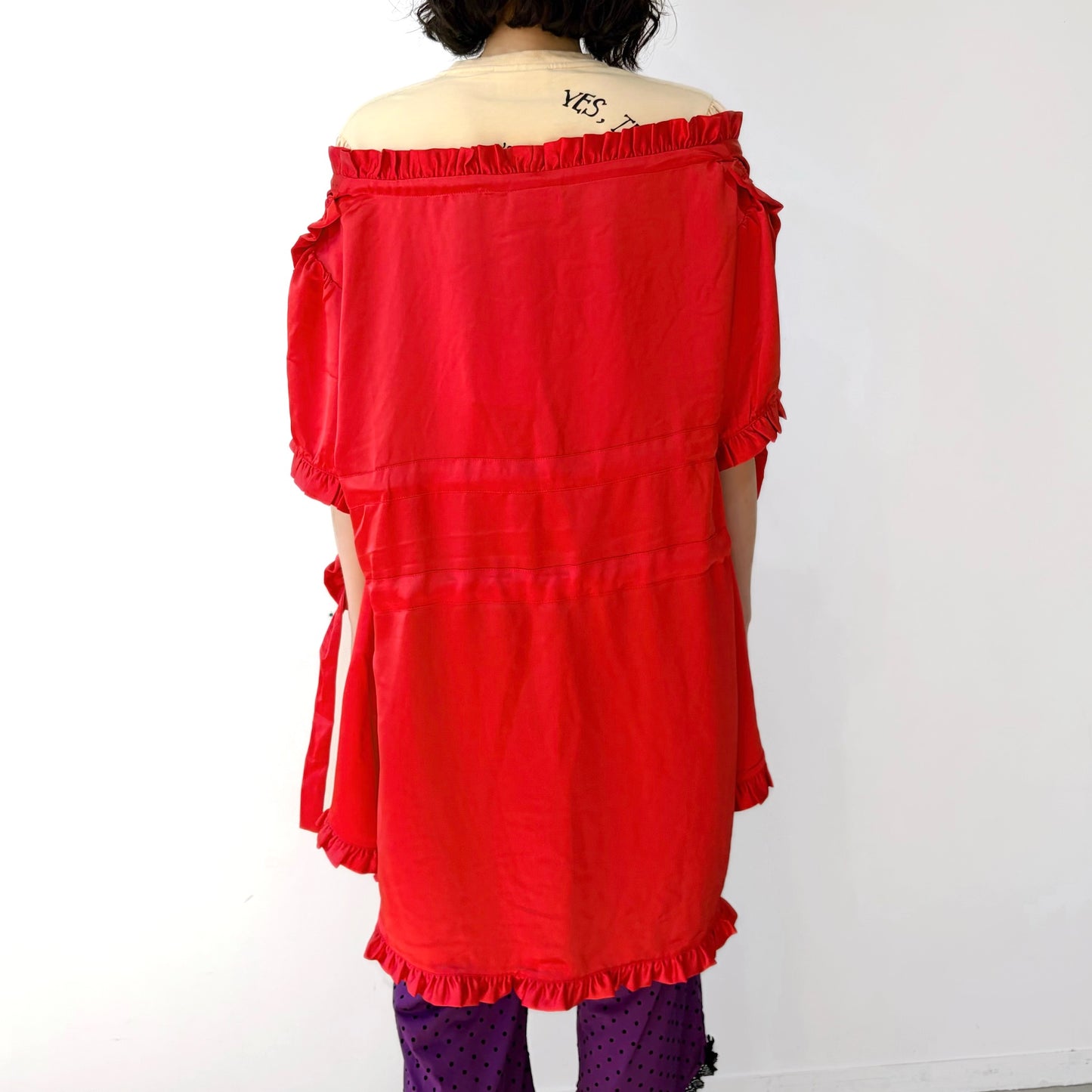 Babydoll Dress / Ribbon Red / ベビードールドレス