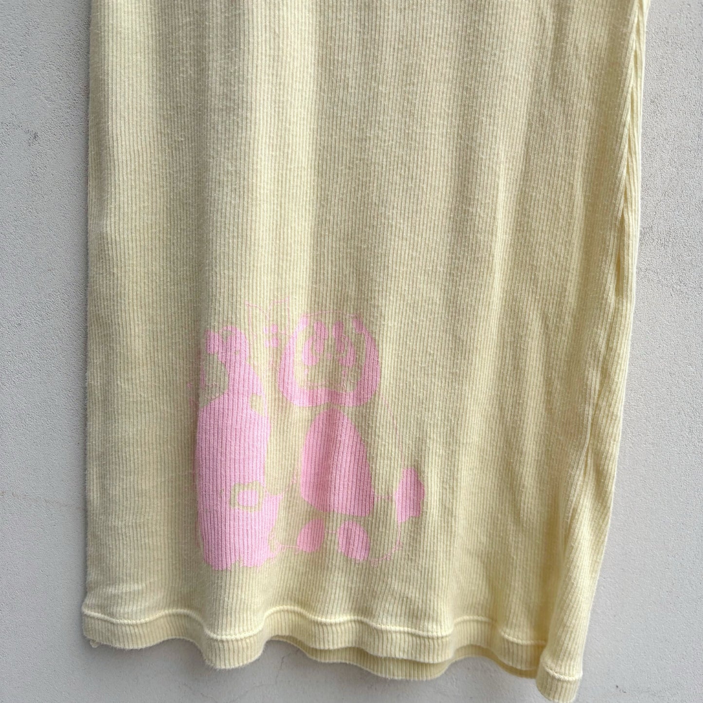 【GATEANDO POR TUS NUBES】TANK TOP DRESS / PINK / タンクトップドレス