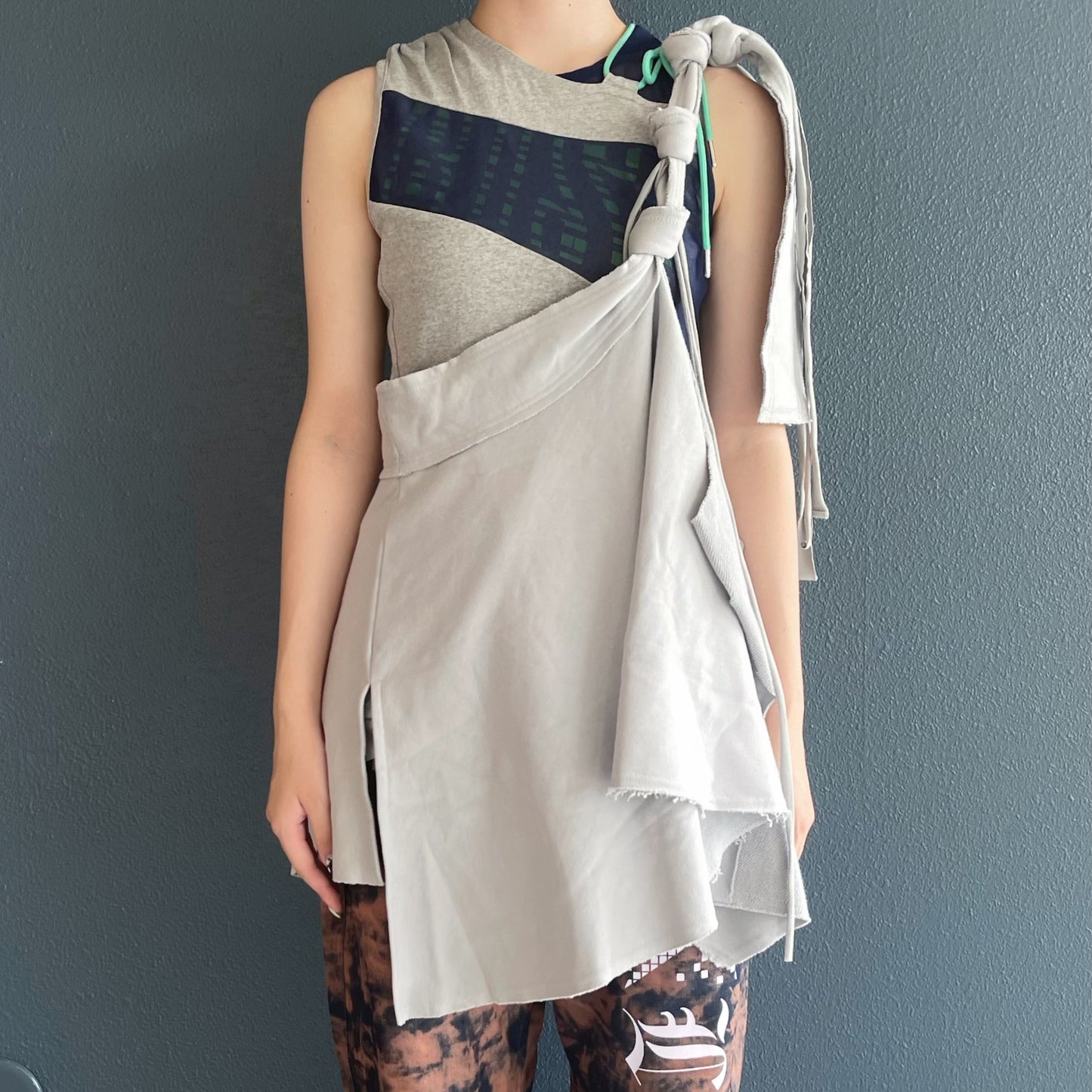 Wrap Skirt & Bag / Black / ラップスカート&バッグ