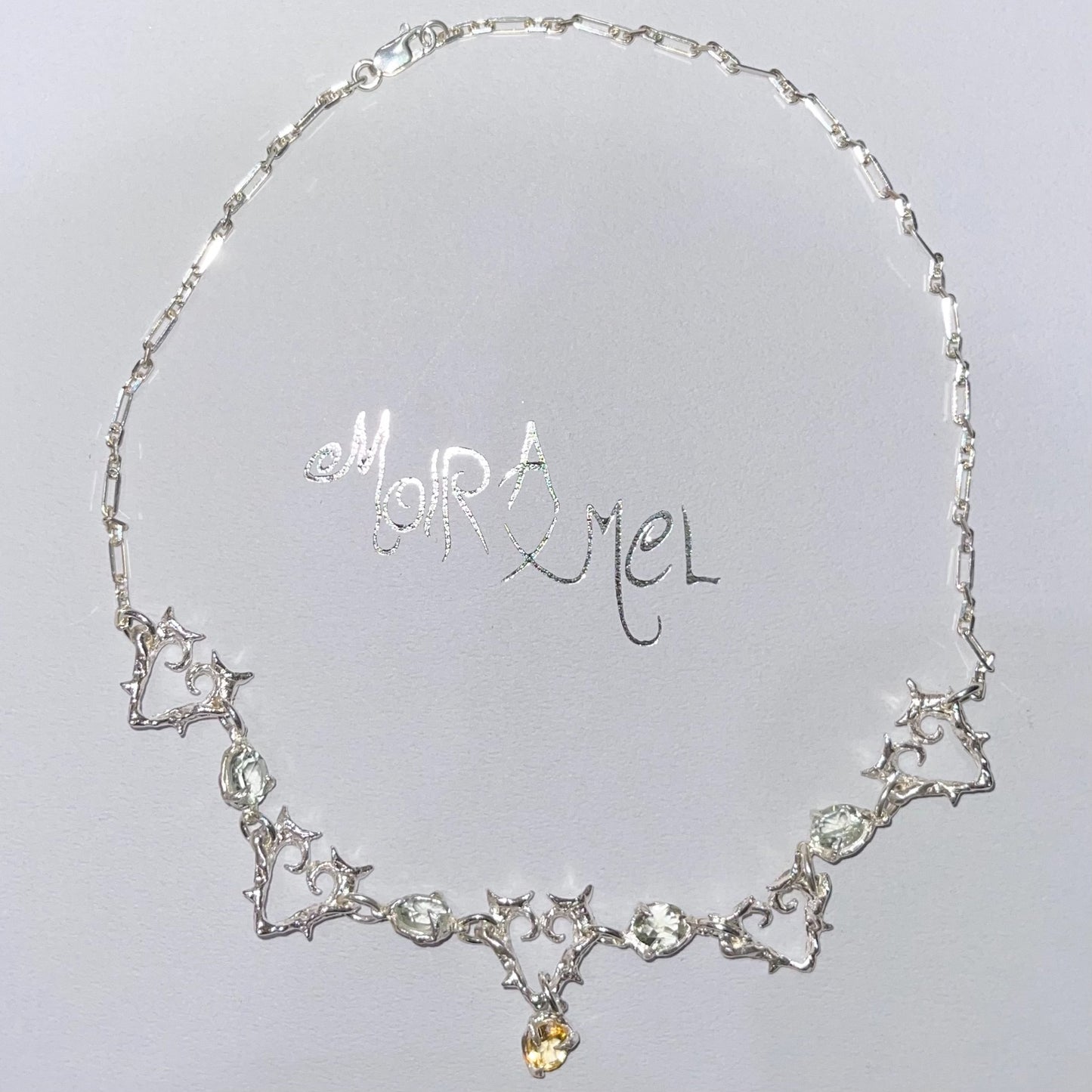 IN LIGHT&IN DARK / Green Amethyst&Citrine / ネックレス