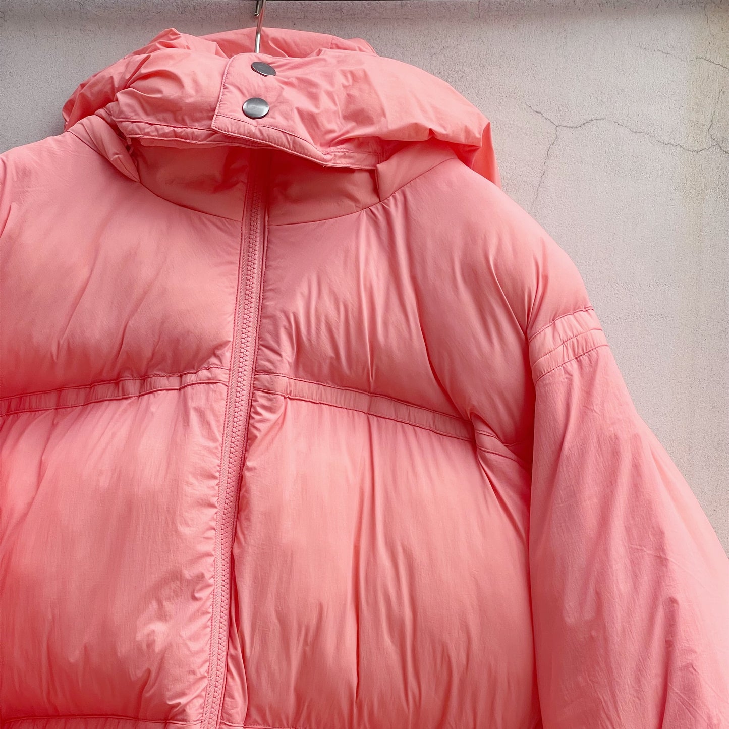 Animal free bubble down jacket / DUST DAISY / ライトボリュームダウン