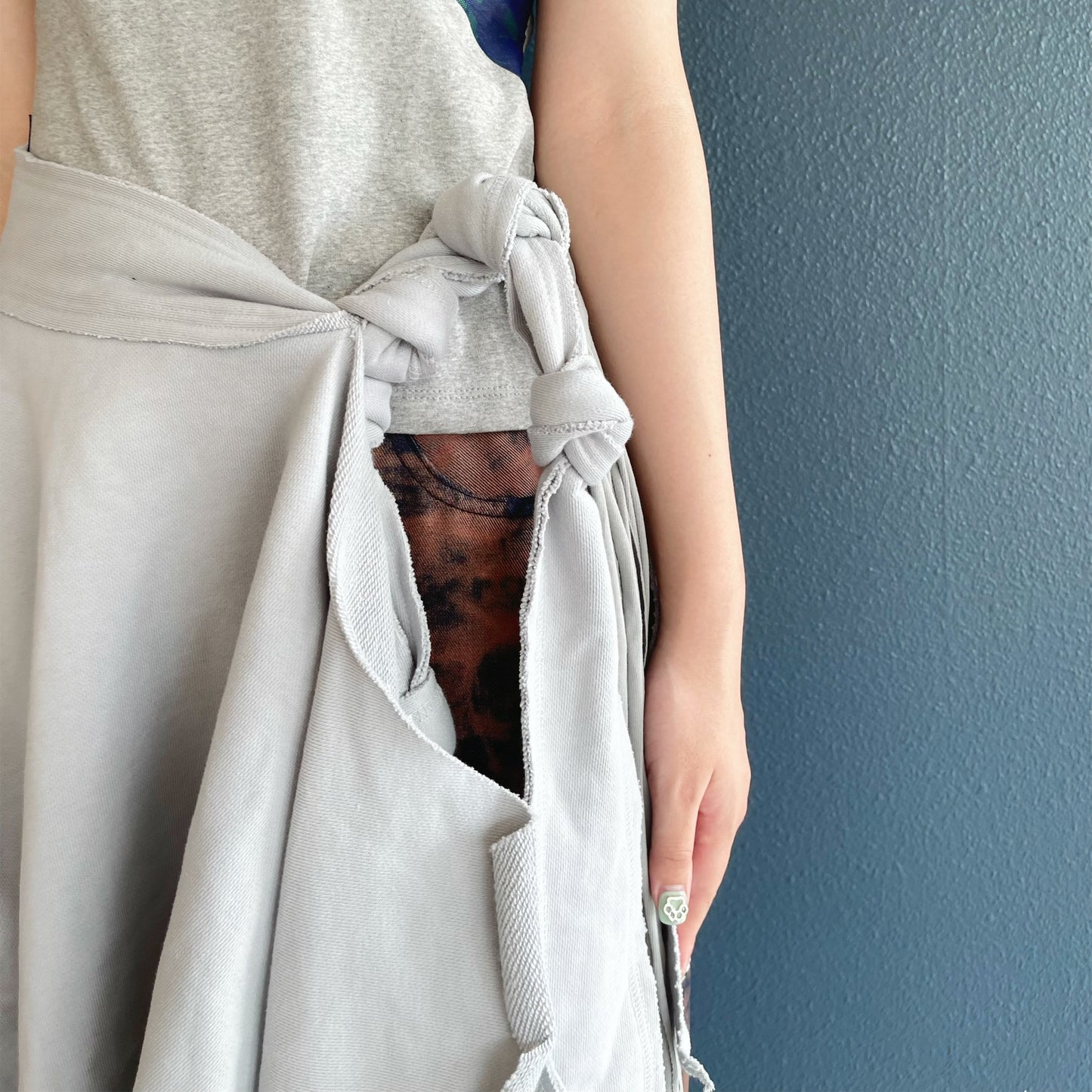 Wrap Skirt & Bag / Black / ラップスカート&バッグ