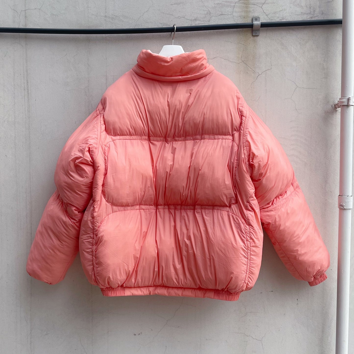 Animal free bubble down jacket / DUST DAISY / ライトボリュームダウン