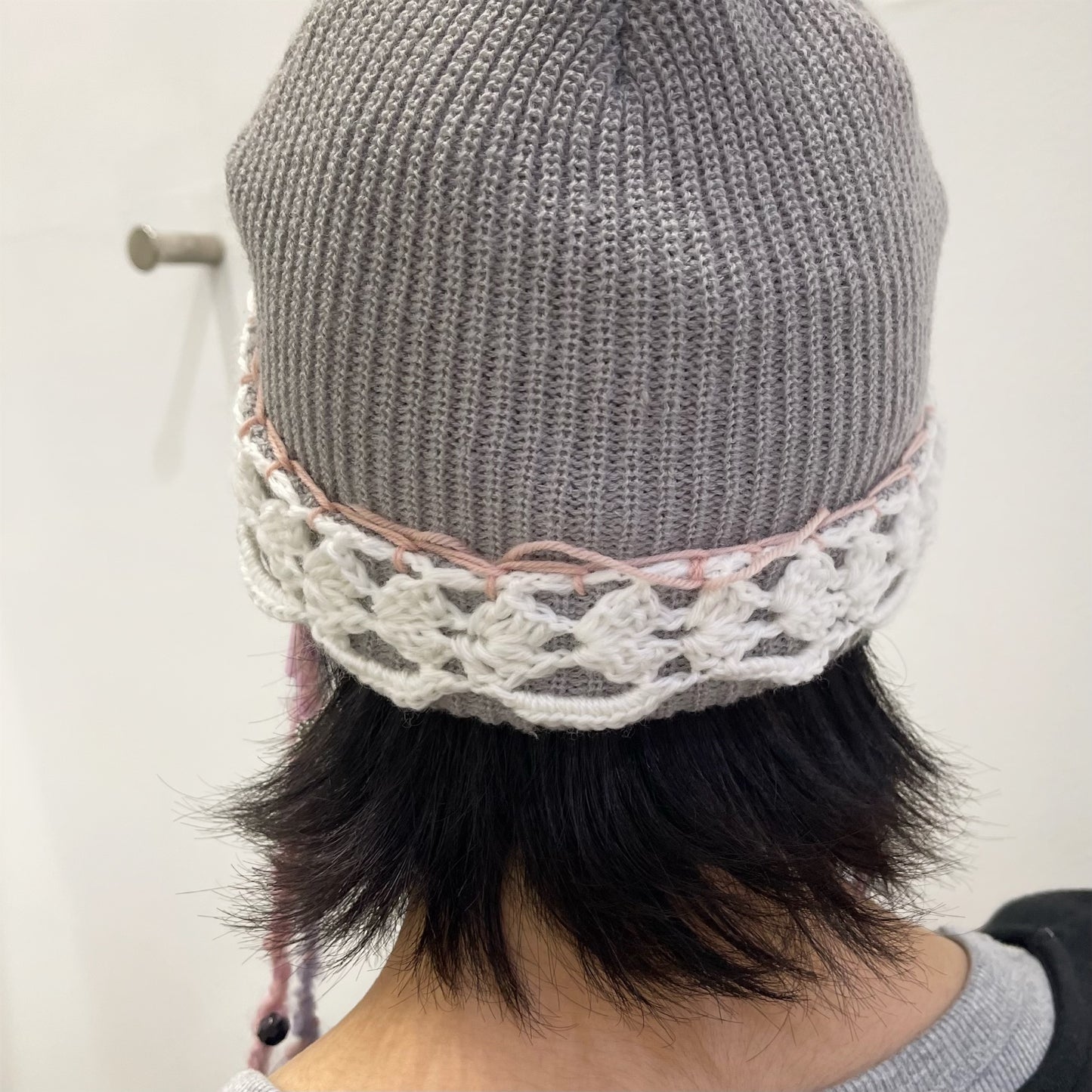 fairy beanie / Gray / フェアリーニットビーニー