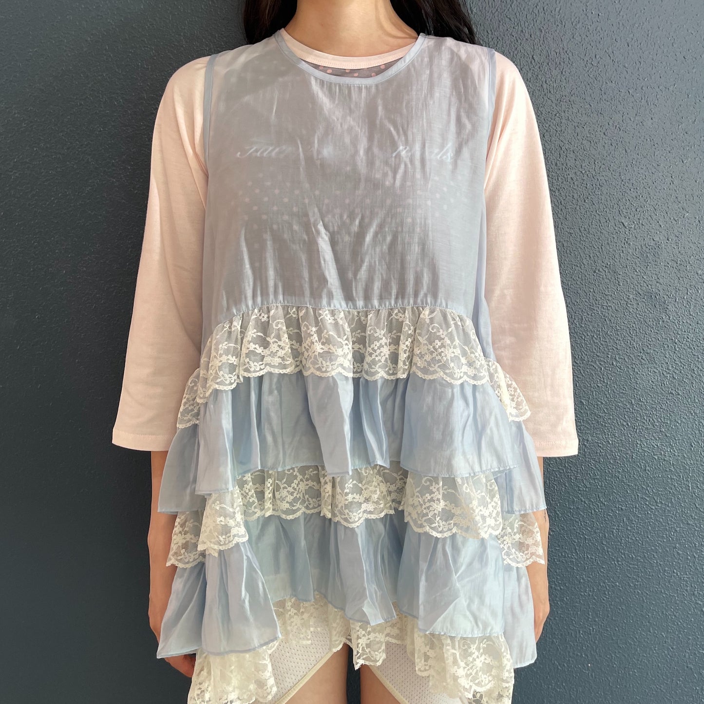 Odelia flapper dress / Powder blue / ベビードールドレス
