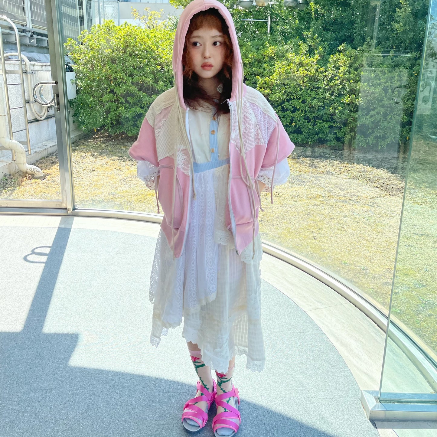 Marionette Hoodie / Pink / マリオネットフーディー