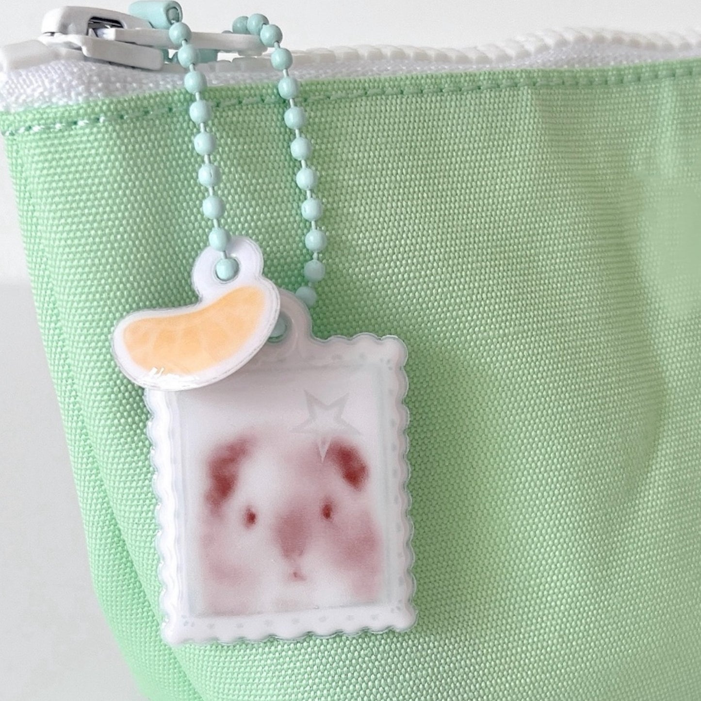 【lizilin】Bubble cotton pendant / キーリング