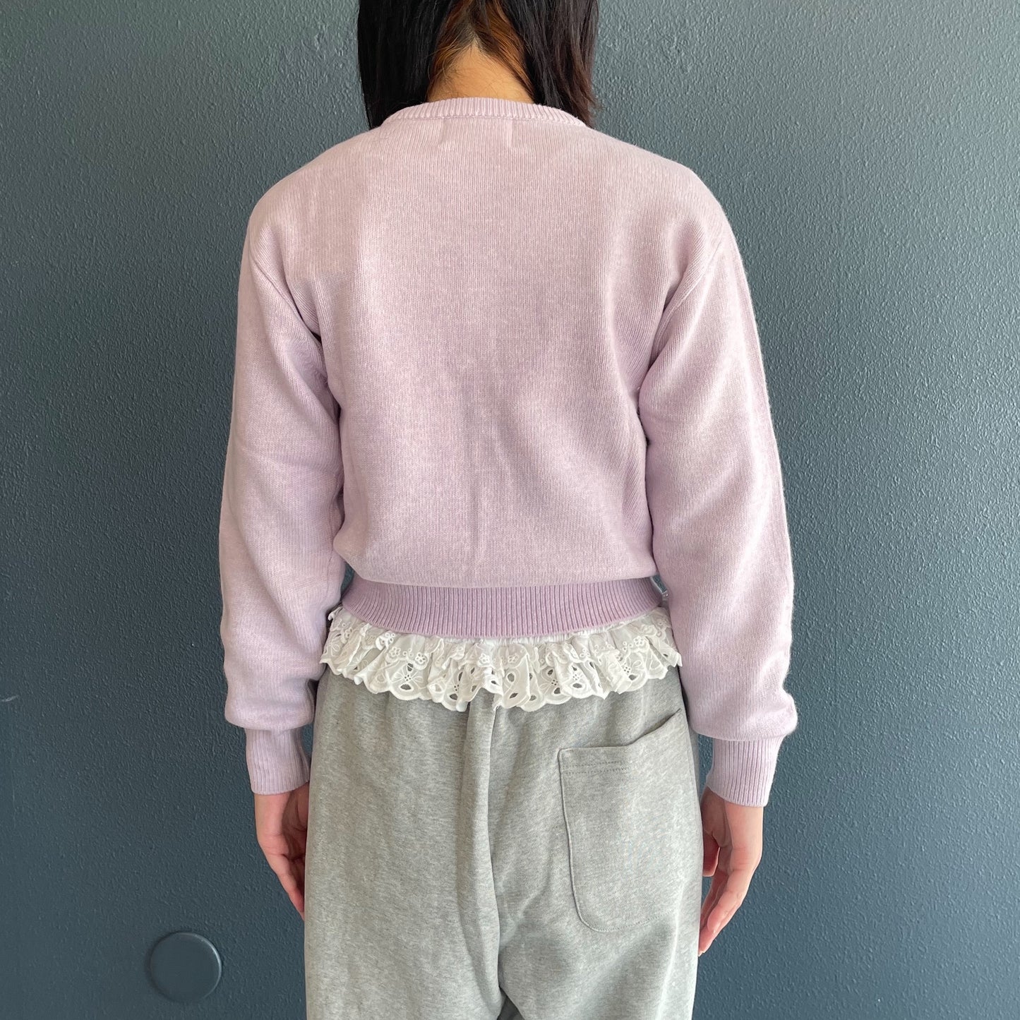 Cassie Cardigan / Lilac / ベイビーキャットカーディガン