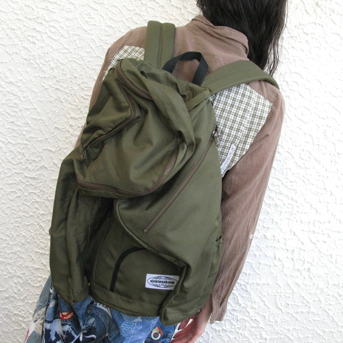 TWISTED BACK PACK / KHAKI / ツイストバックパック