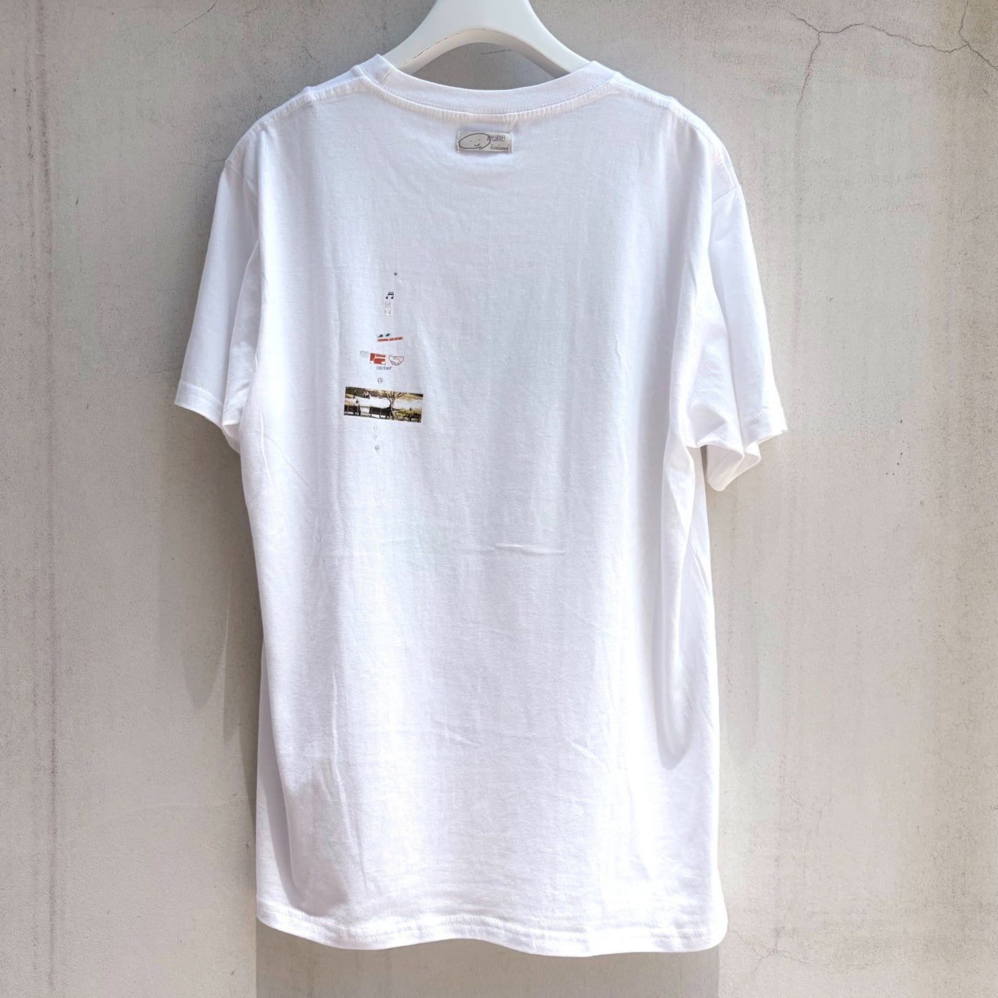 chairs for the interview T-shirt / white / プリントTシャツ