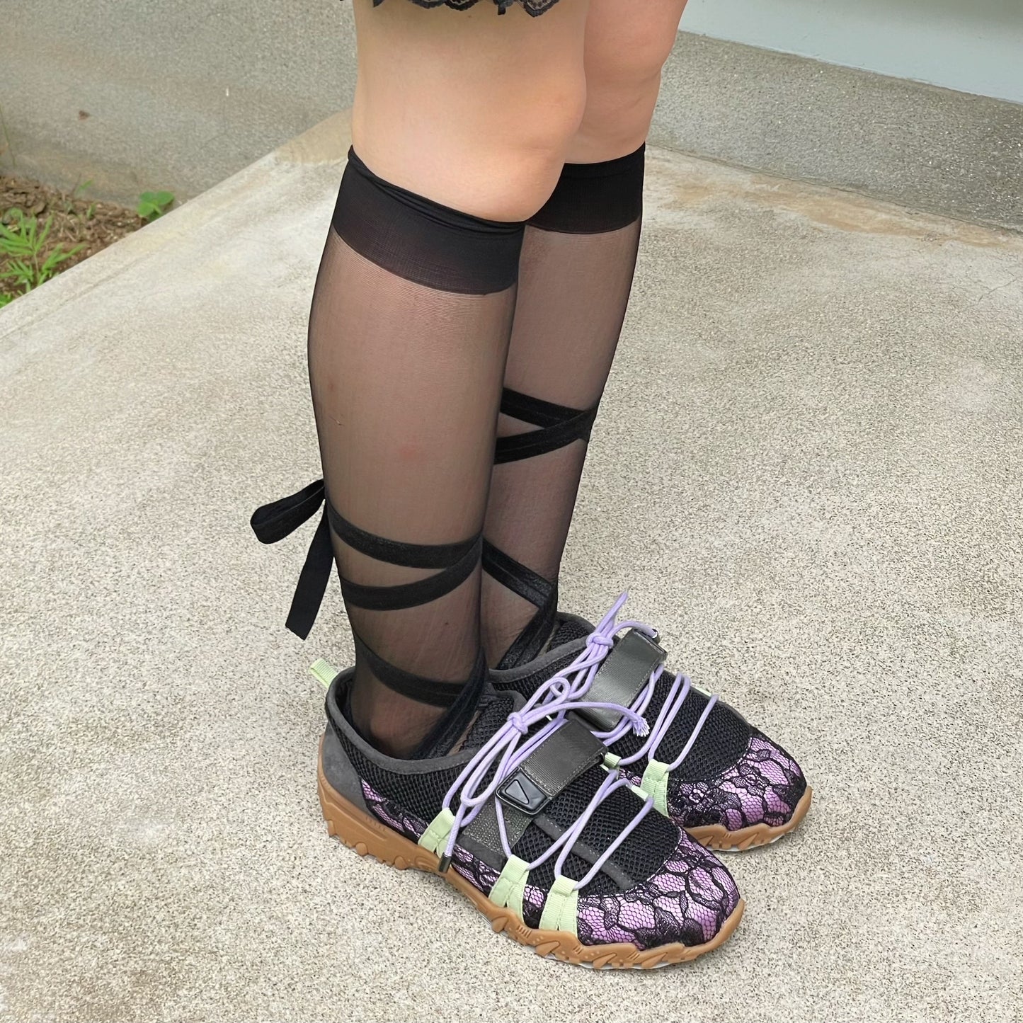 DREAM / Purple x Lace / yushokobayashiスニーカー