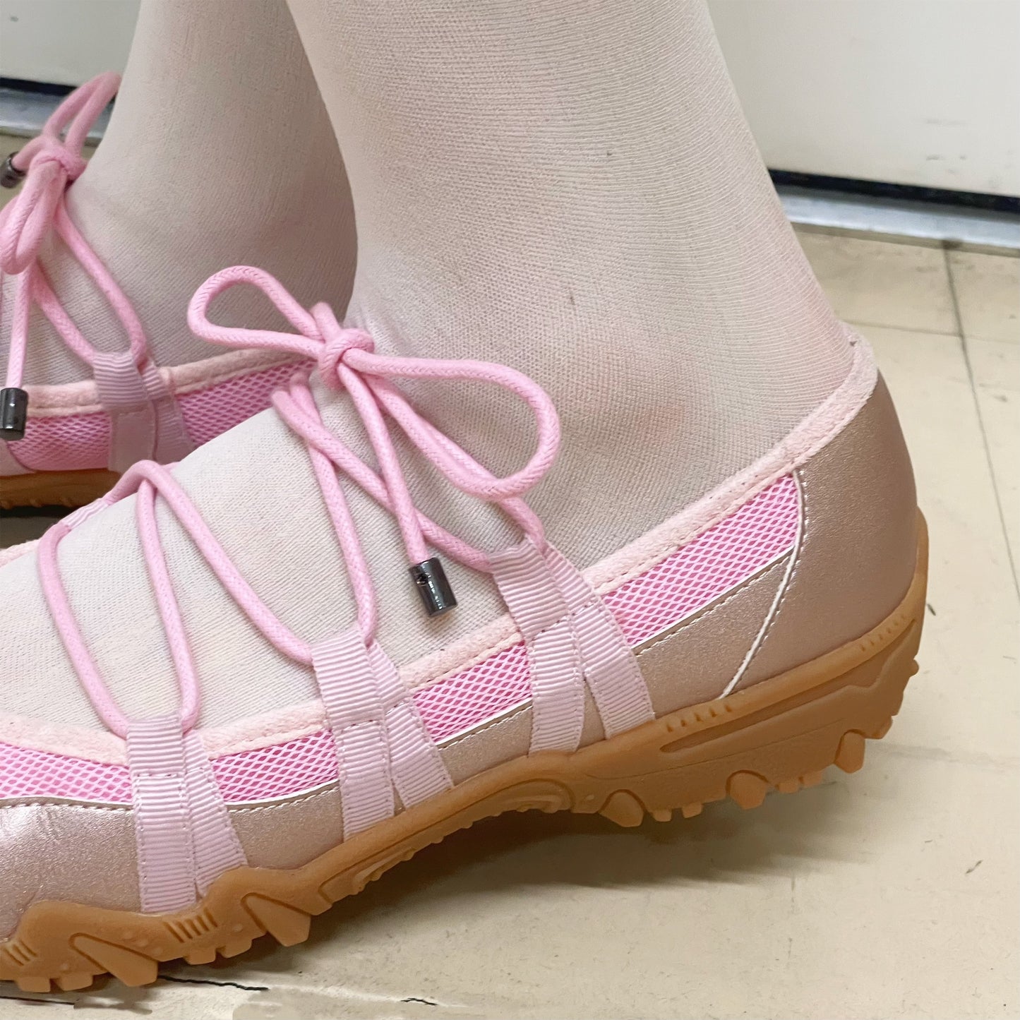 Turn / Pink / yushokobayashiシューズ