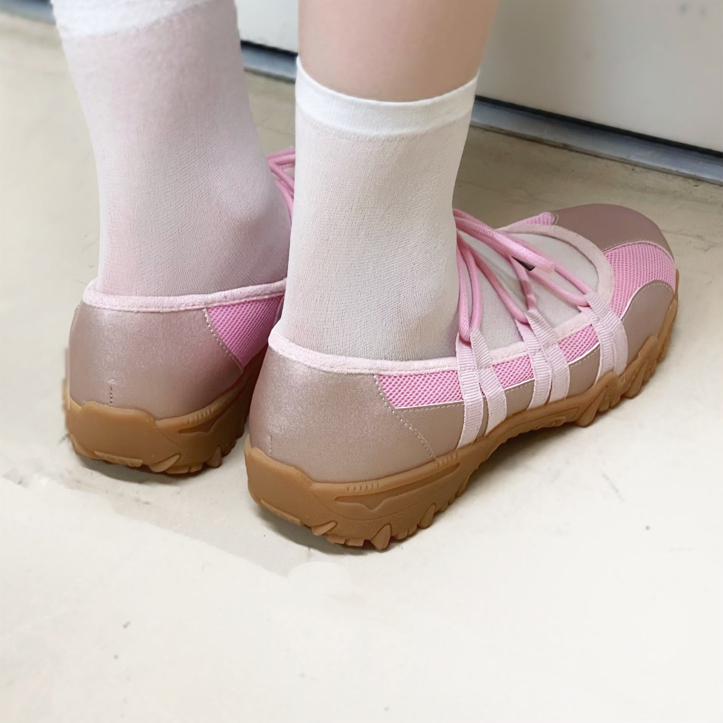 Turn / Pink / yushokobayashiシューズ