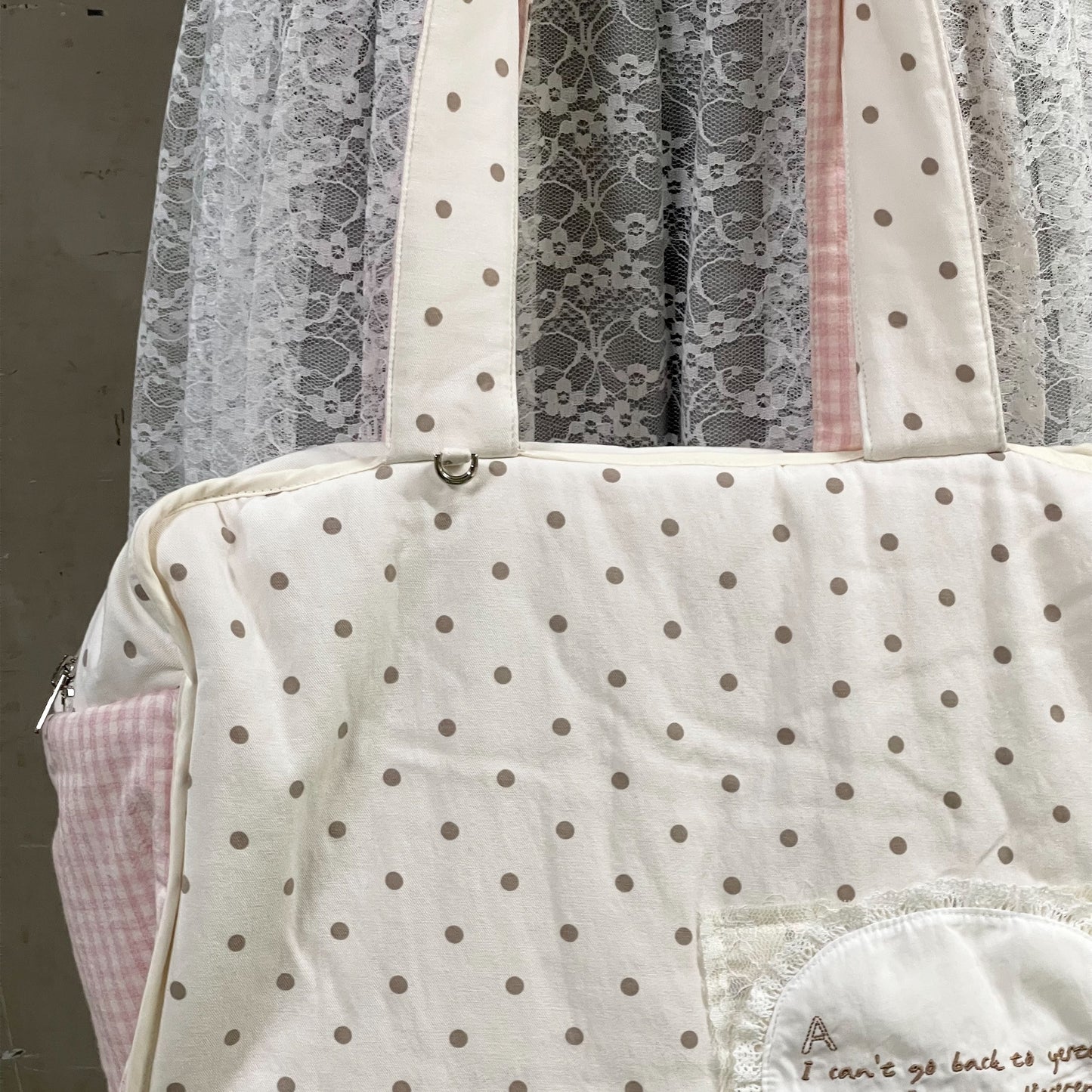Fifi tote bag / pink / キルティングバッグ