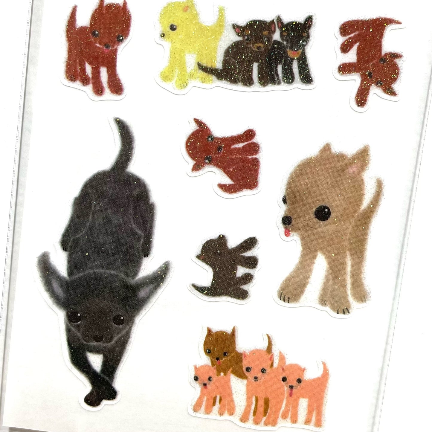 【uou_cute】Sticker- Dogs / ステッカー
