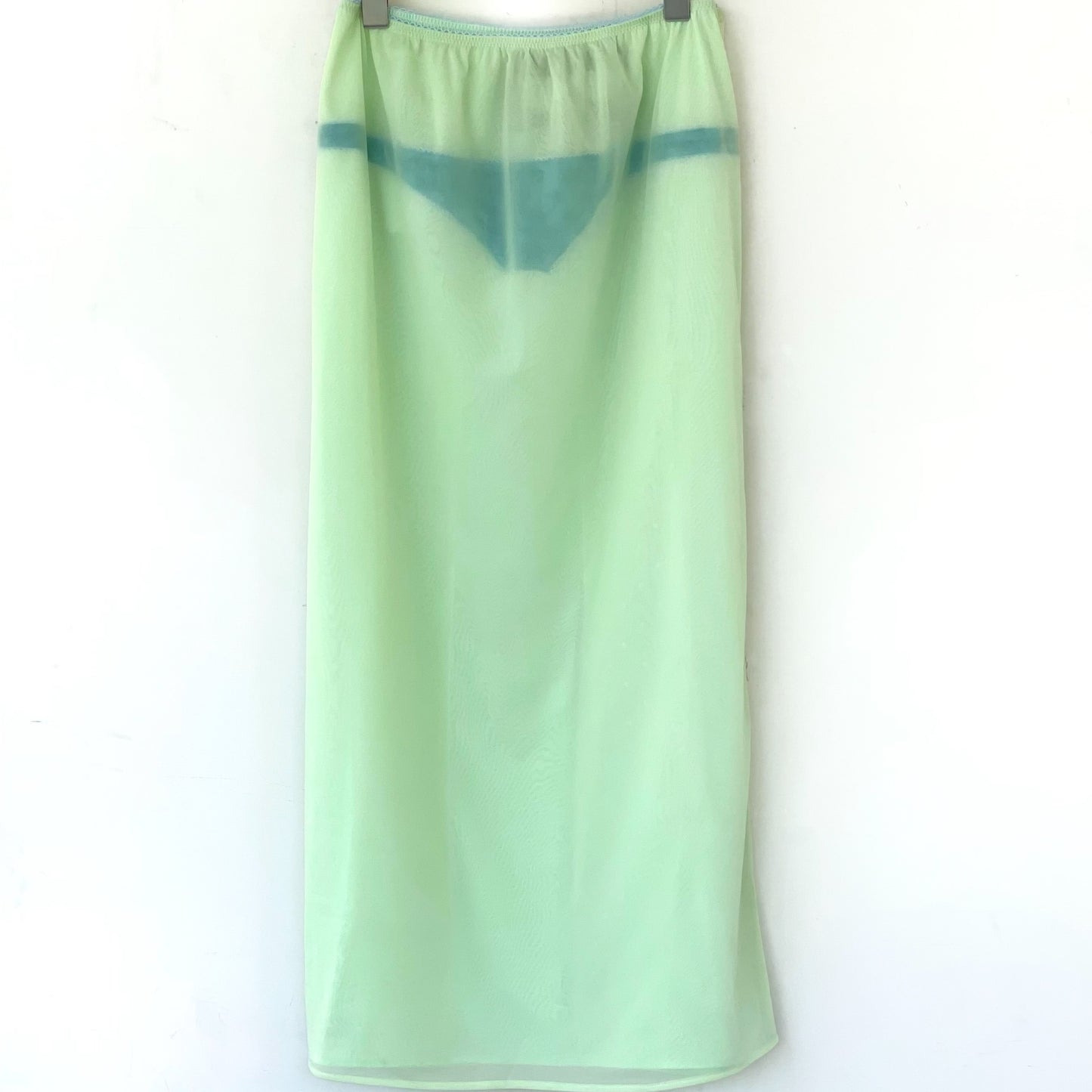 XRAY LONG SKIRT / MINT / シアースカート