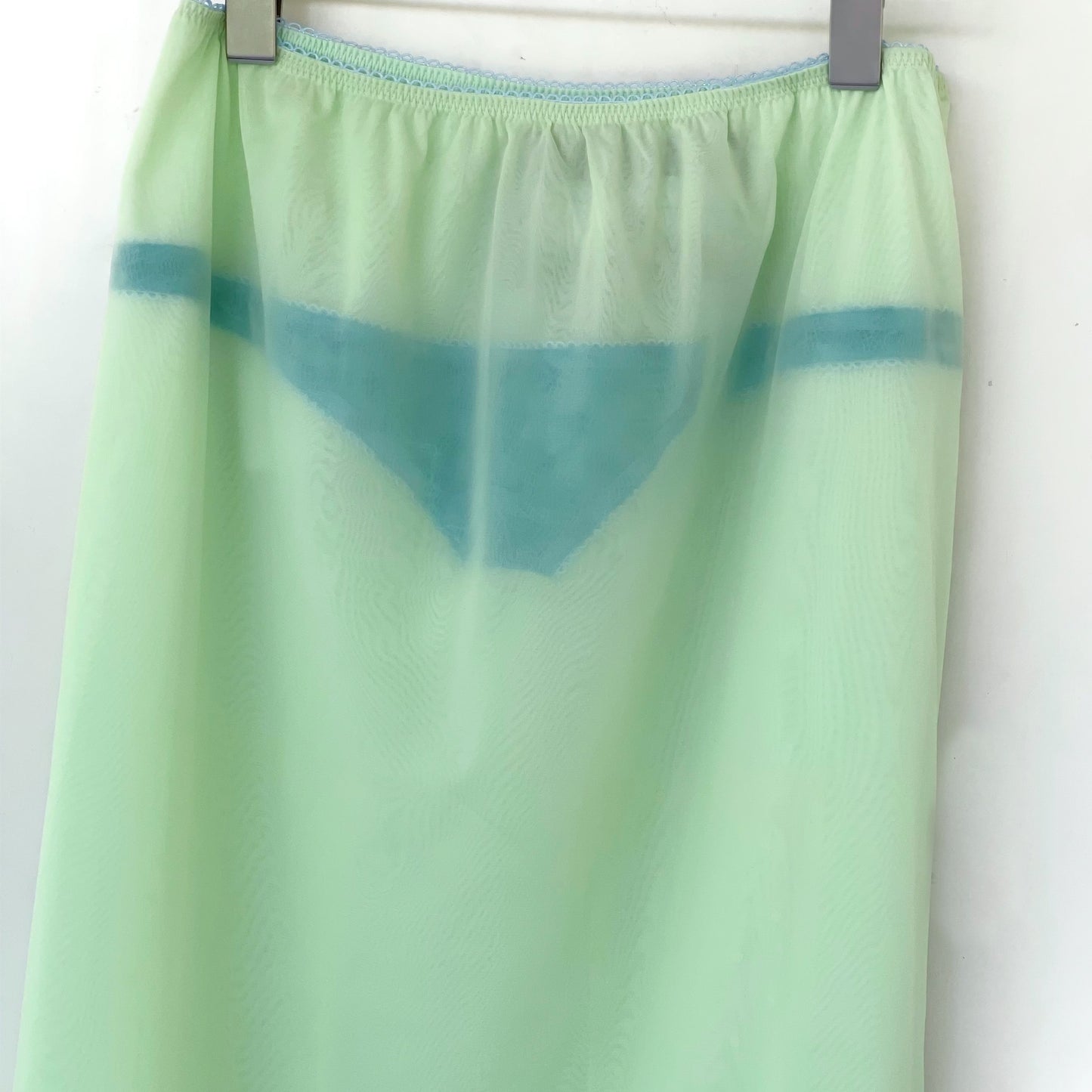 XRAY LONG SKIRT / MINT / シアースカート