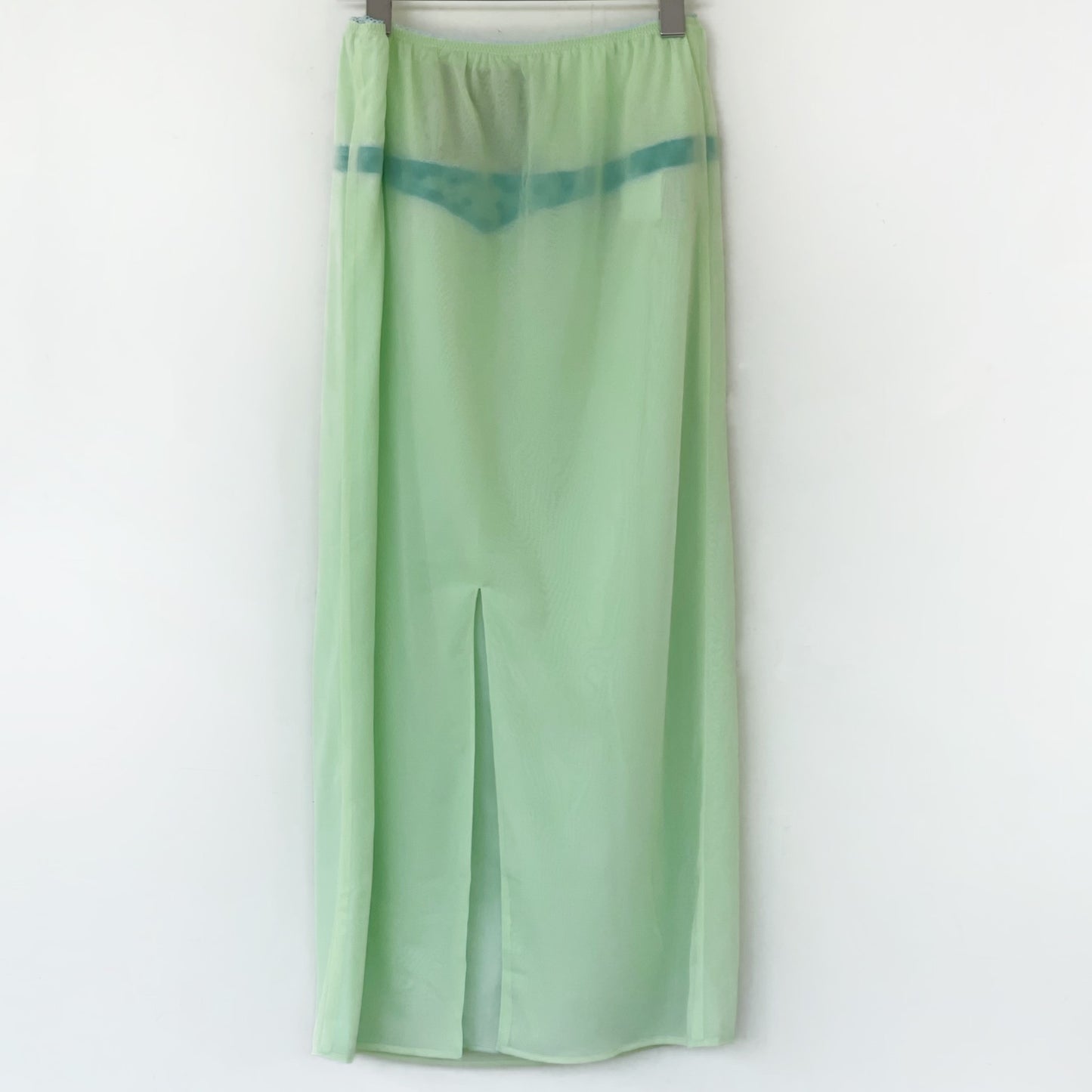 XRAY LONG SKIRT / MINT / シアースカート
