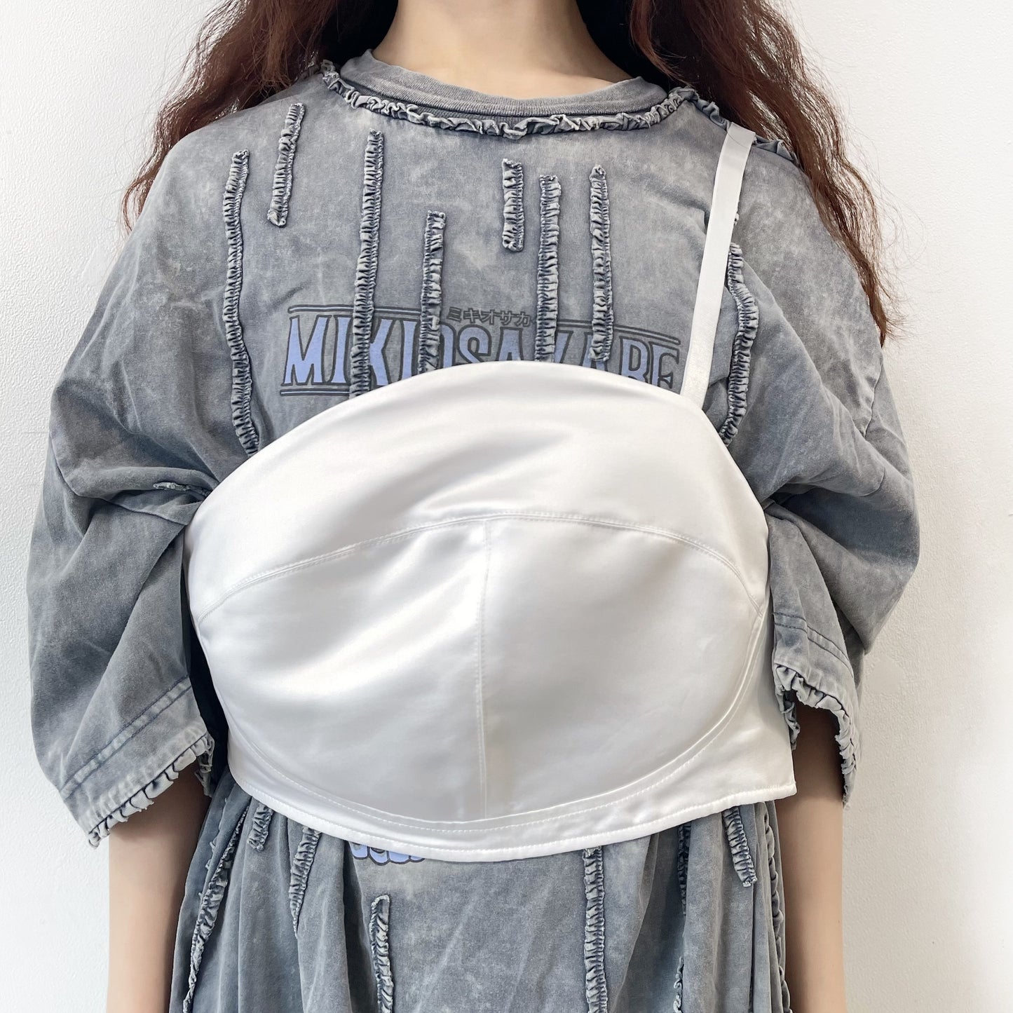BIG WOMAN BRA / WHITE / ランジェリートップ
