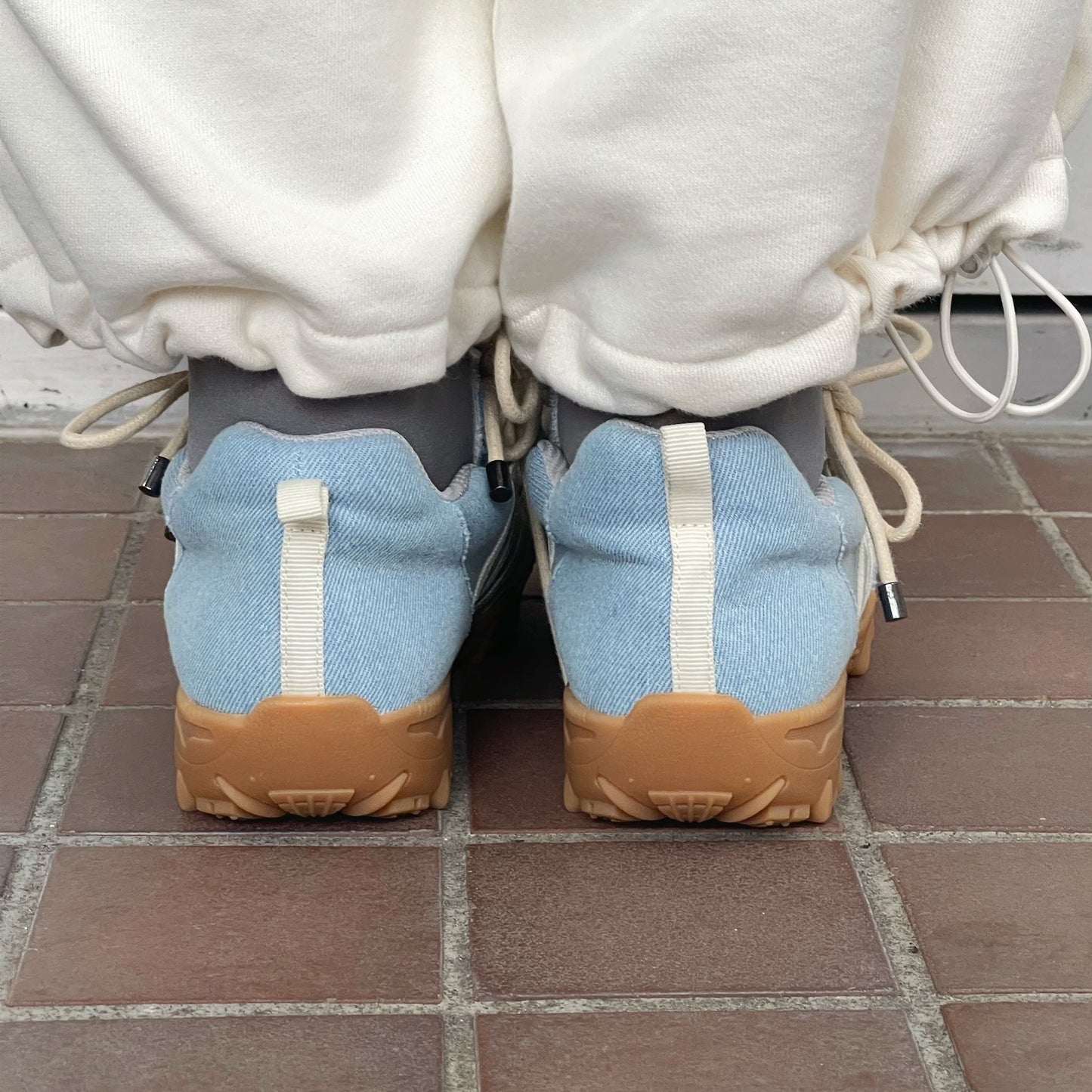 Double Bow / Denim / yushokobayashiスニーカー