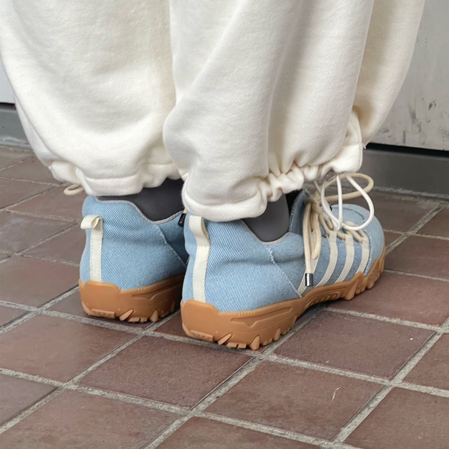 Double Bow / Denim / yushokobayashiスニーカー