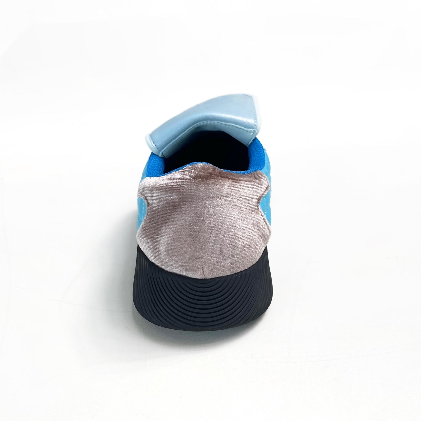 【OUTLAND】Beckham / Blue x Black / サテンシューズ