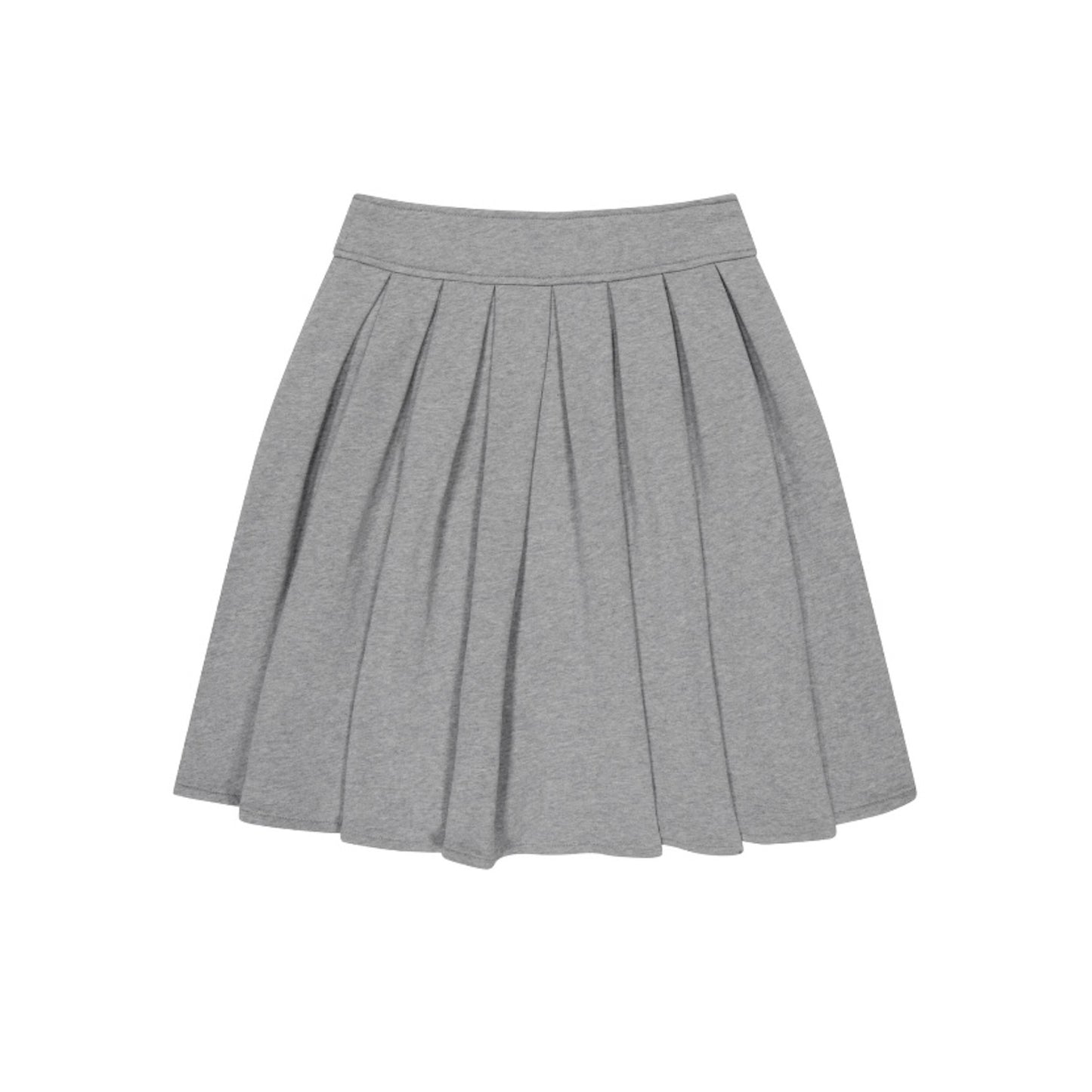 COZY SWEAT WRAP SKIRT / MELANGE GREY / スウェットラップスカート