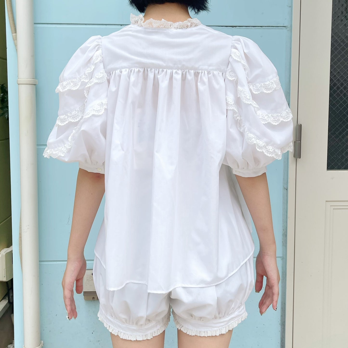 【SHEEP LIMITED】lace blouse / white / レースブラウス