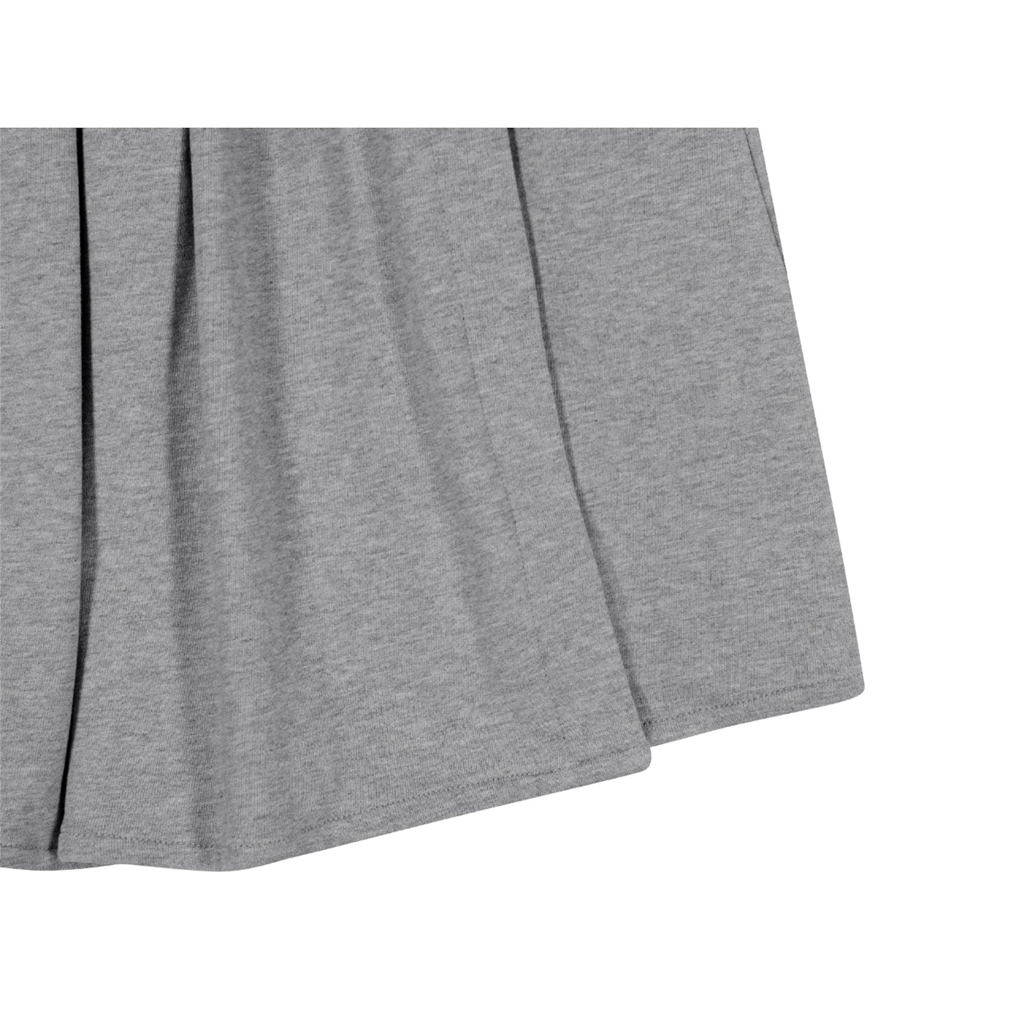 COZY SWEAT WRAP SKIRT / MELANGE GREY / スウェットラップスカート