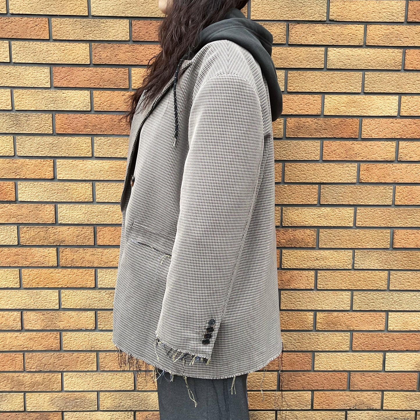 Wandering Youth Jacket / YELLOW BROWN MIX / フード付きジャケット